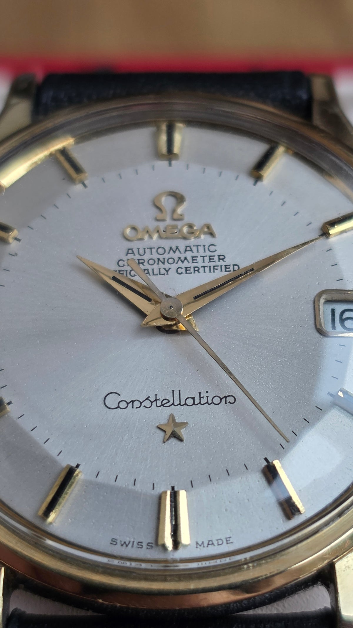 1966 Omega Constellation Pie Pan 168.005