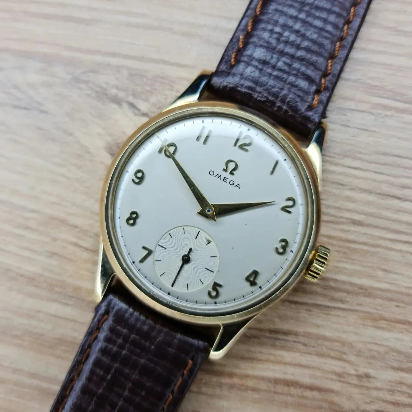 1956 Omega Small Seconds 9ct