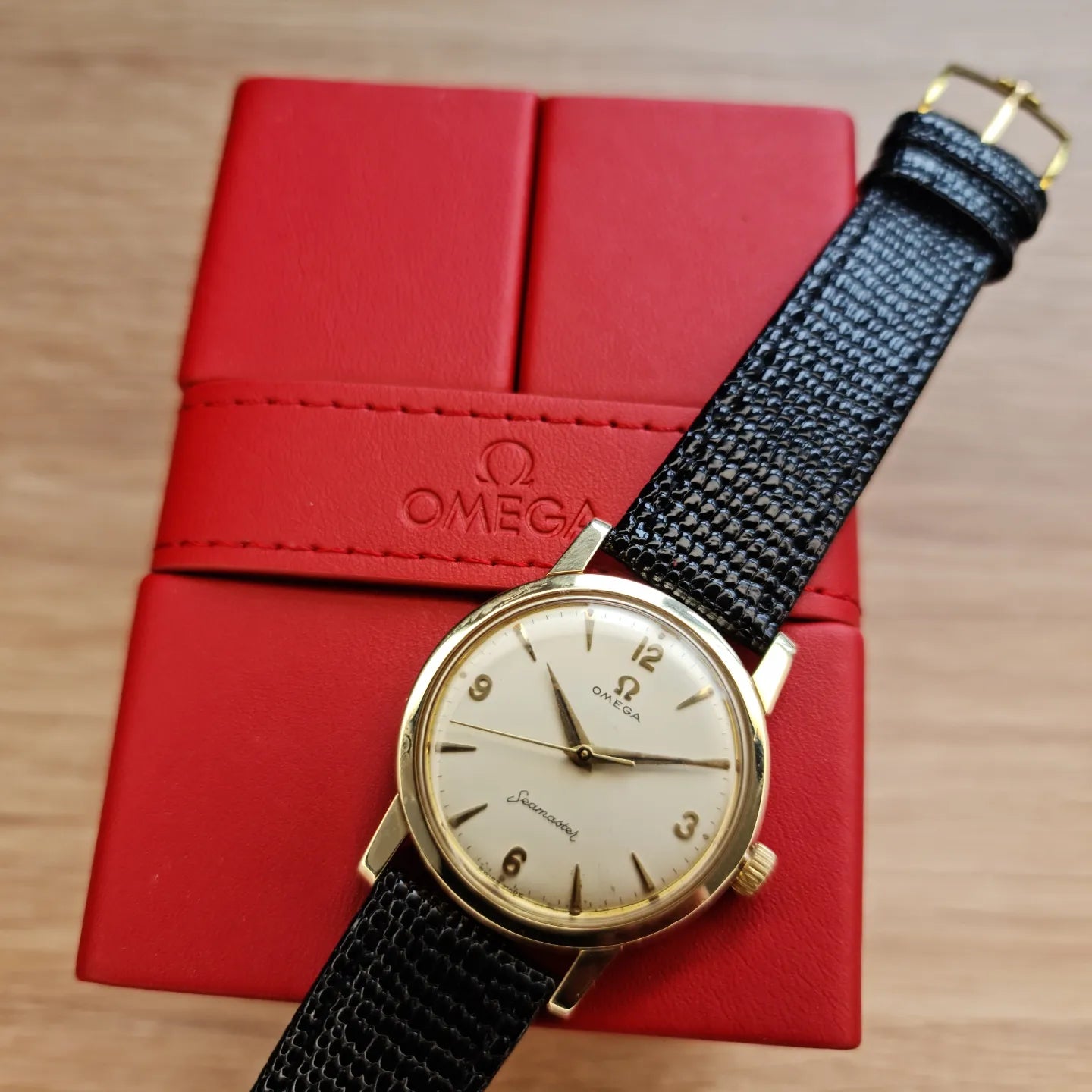 1958 Omega Seamaster 9ct