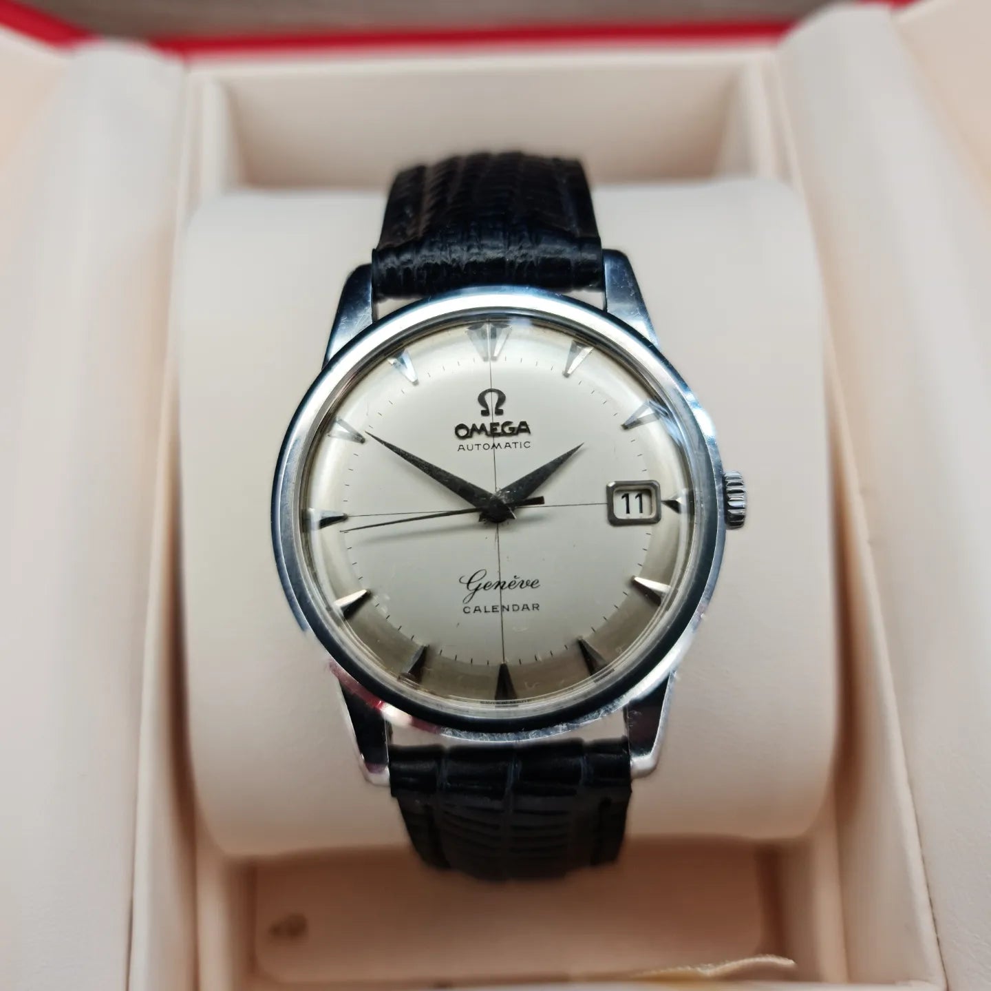 1958 Omega Genève Two Tone, Cross Hair