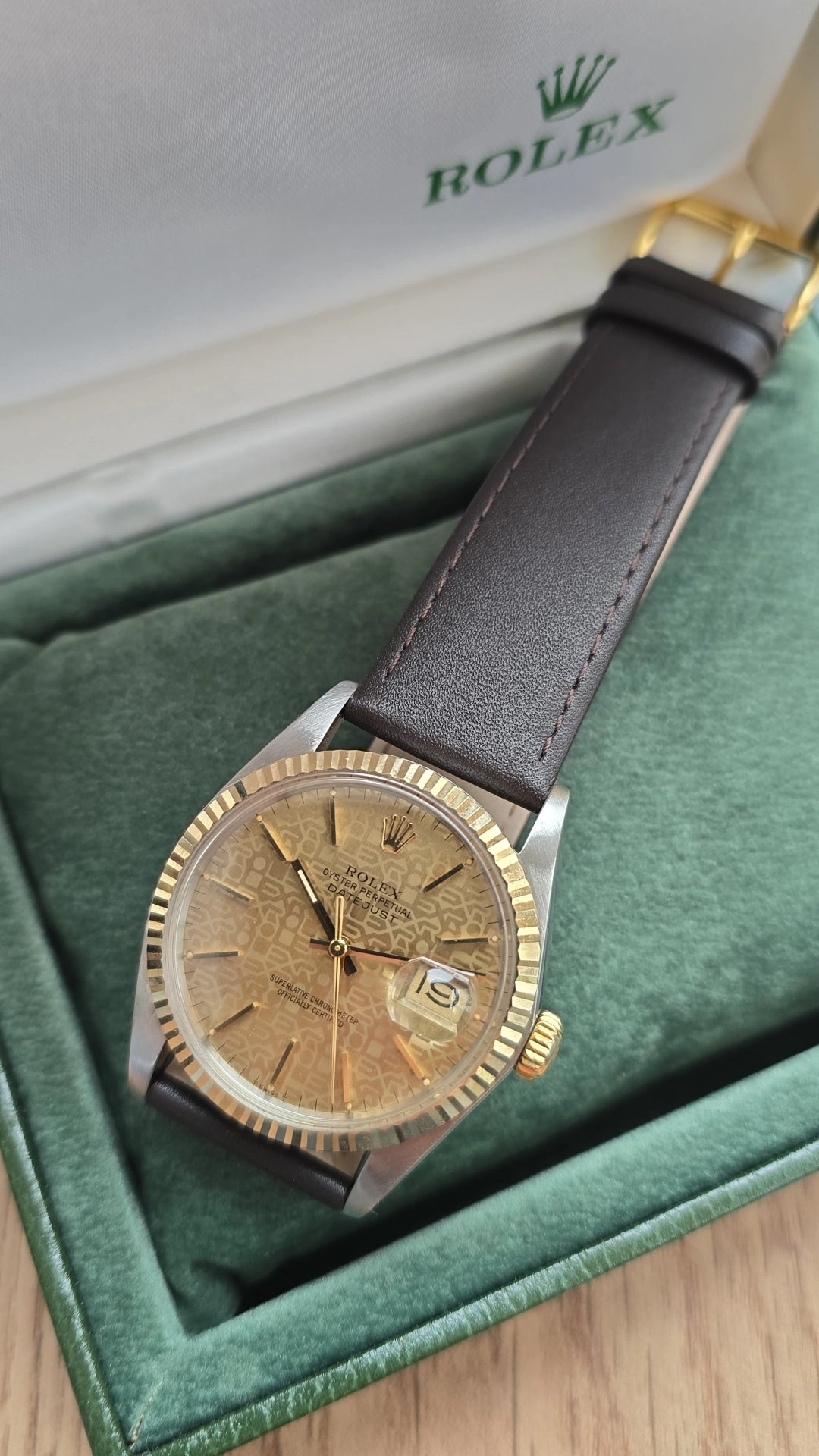 1986 Rolex Datejust 16013 (40th anniversary dial)