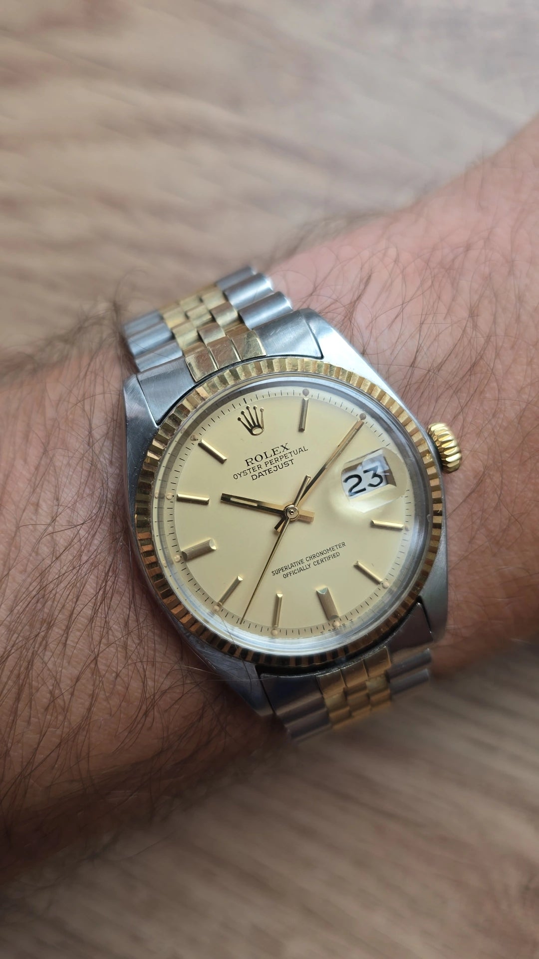 1971 Rolex Datejust 1601
