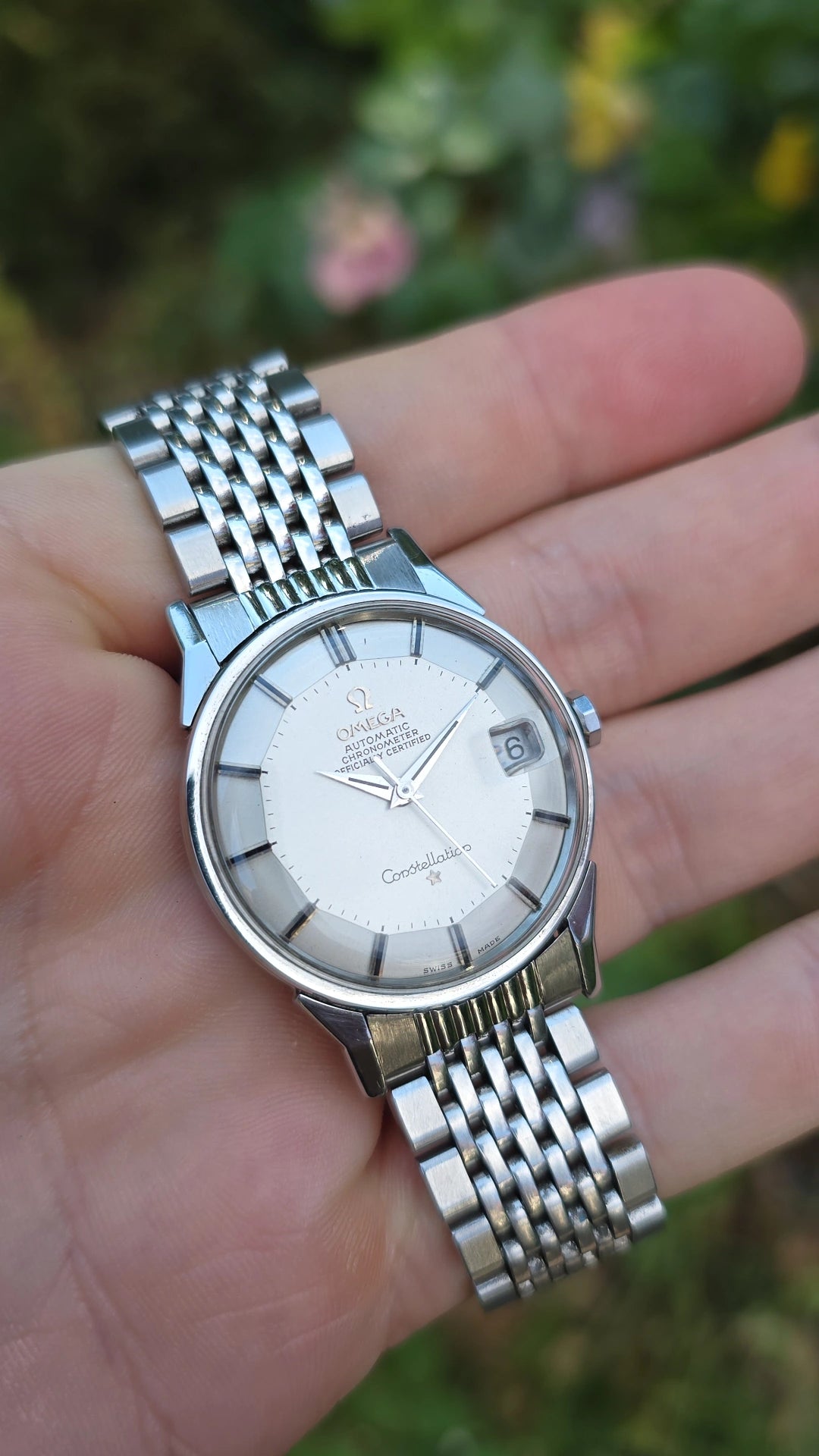 1966 Omega Constellation Pie Pan 168.005