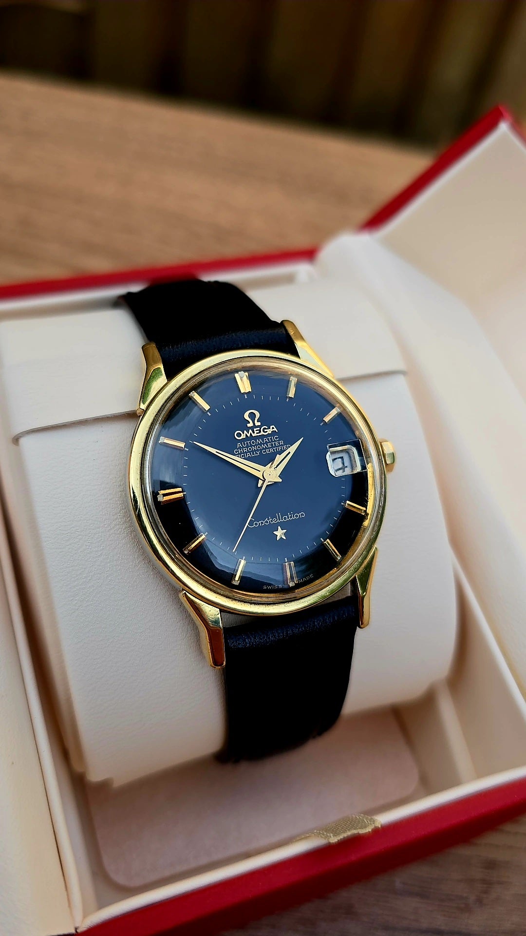 1966 Omega Constellation Pie Pan 168.005