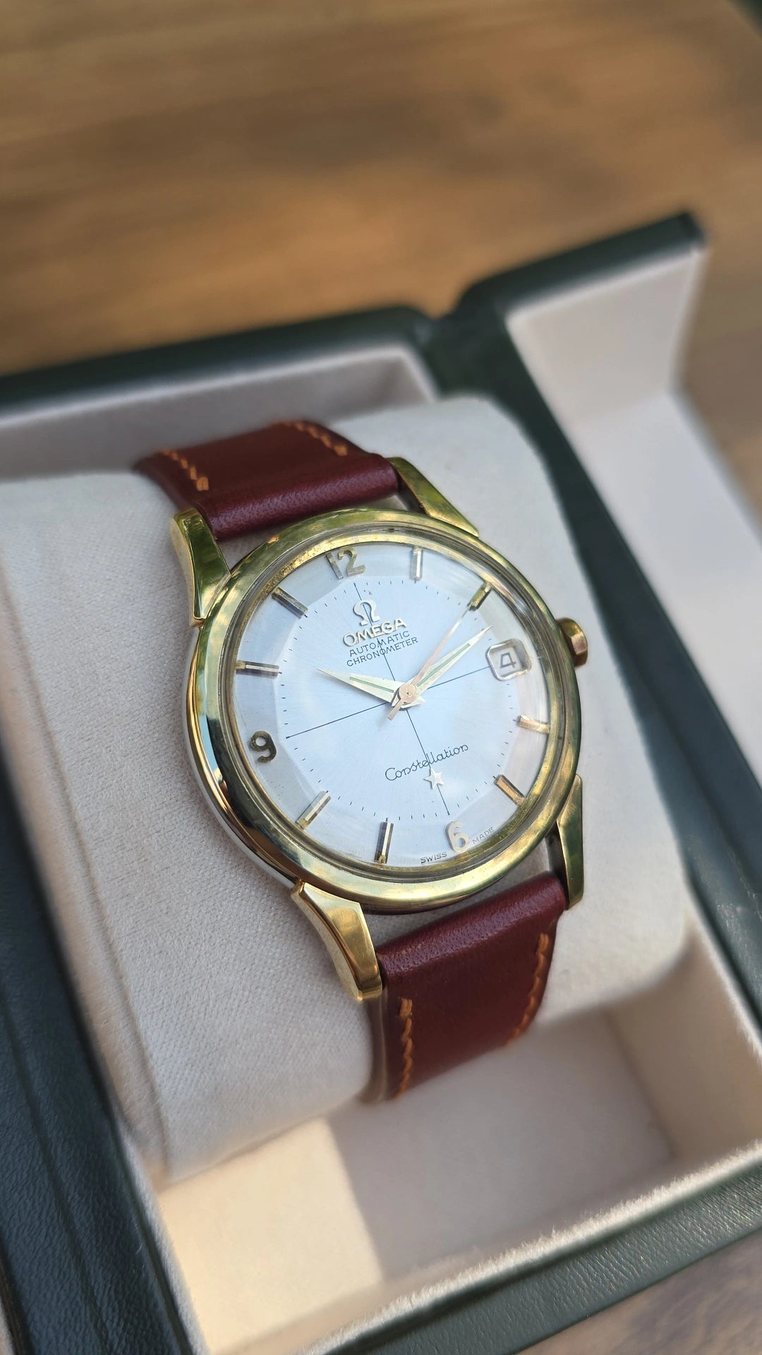 1966 Omega Constellation Pie Pan 14381 7 SC