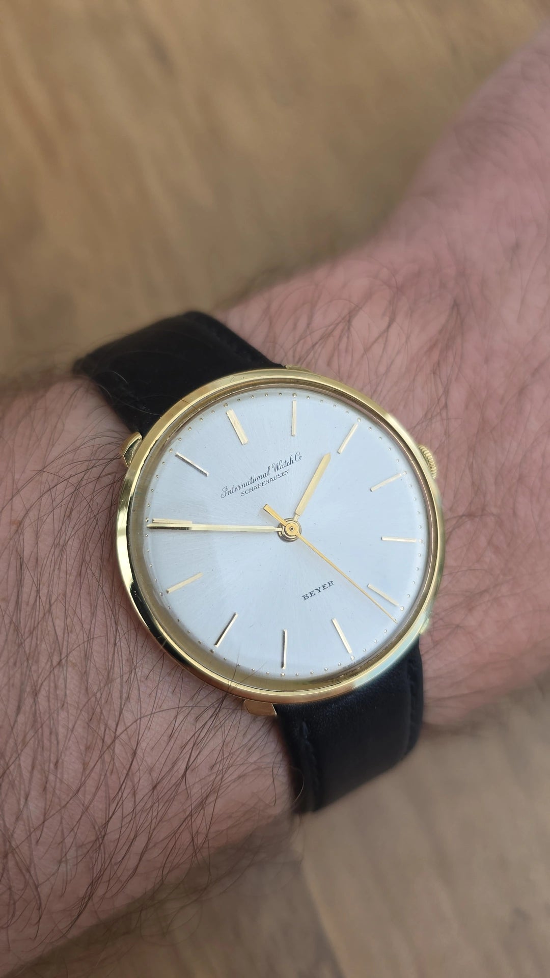 1960's IWC Schaffhausen Portofino 1210 - Double Signed