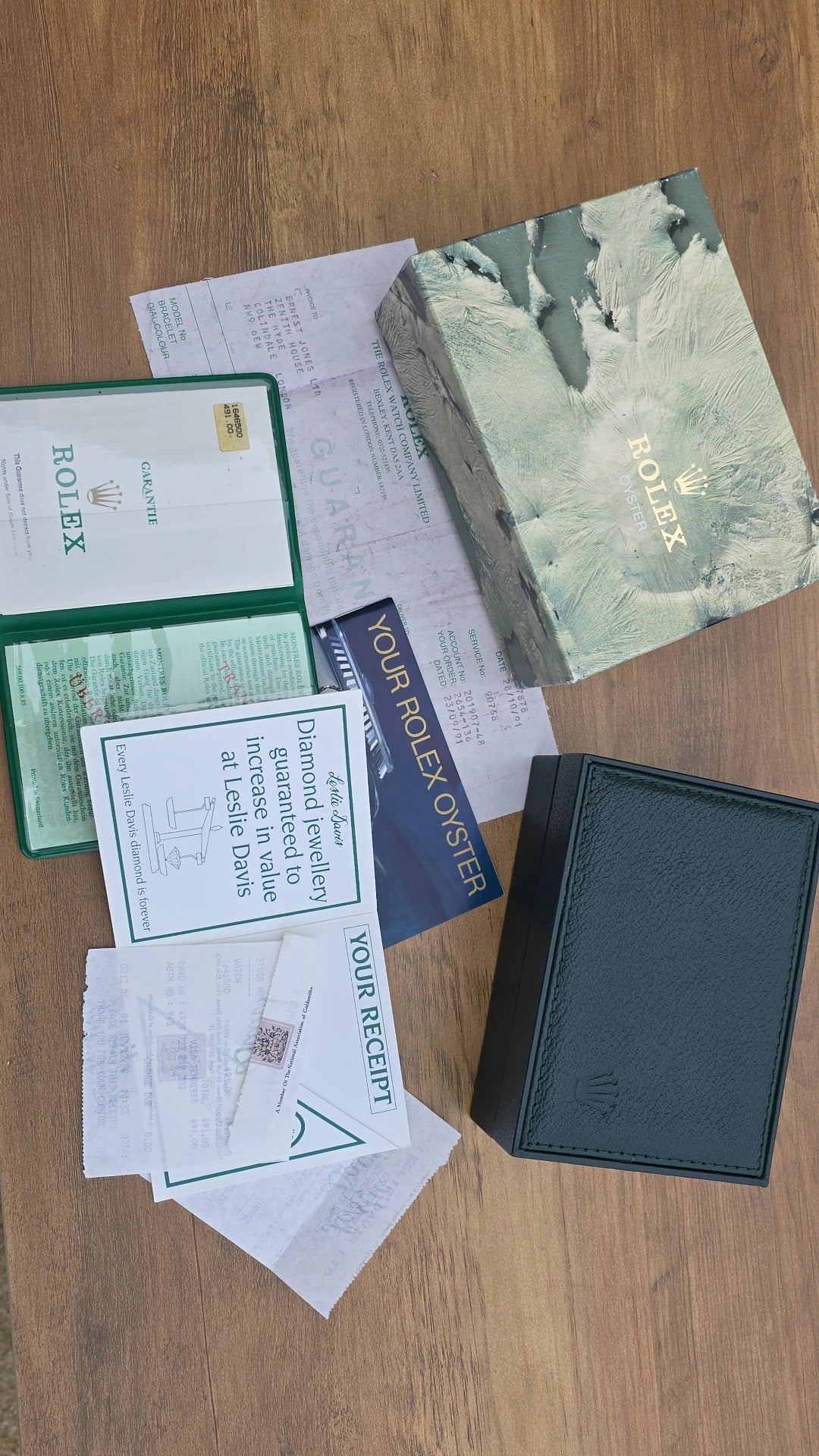 1986 Rolex Oysterdate Precision 6694 - Full Collectors Set