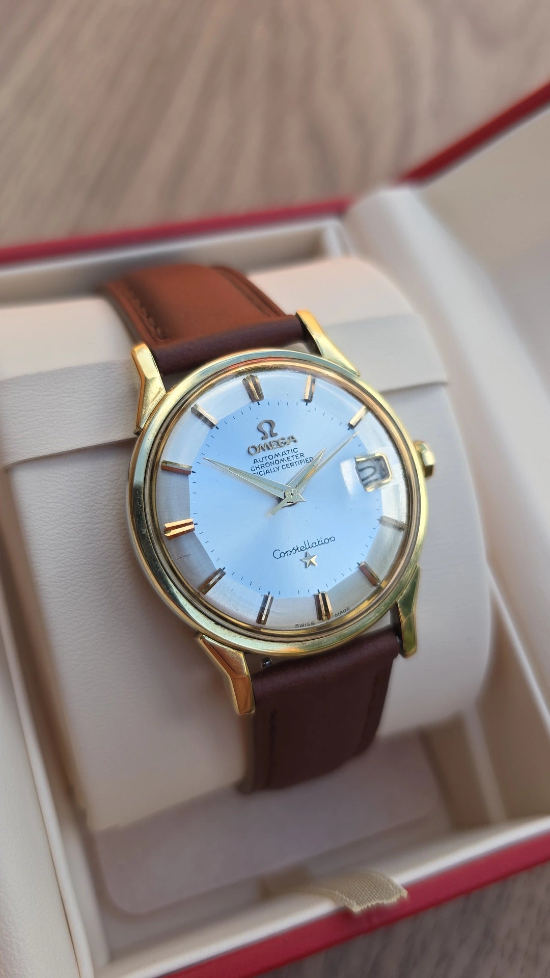 1963 Omega Constellation Pie Pan 168.005