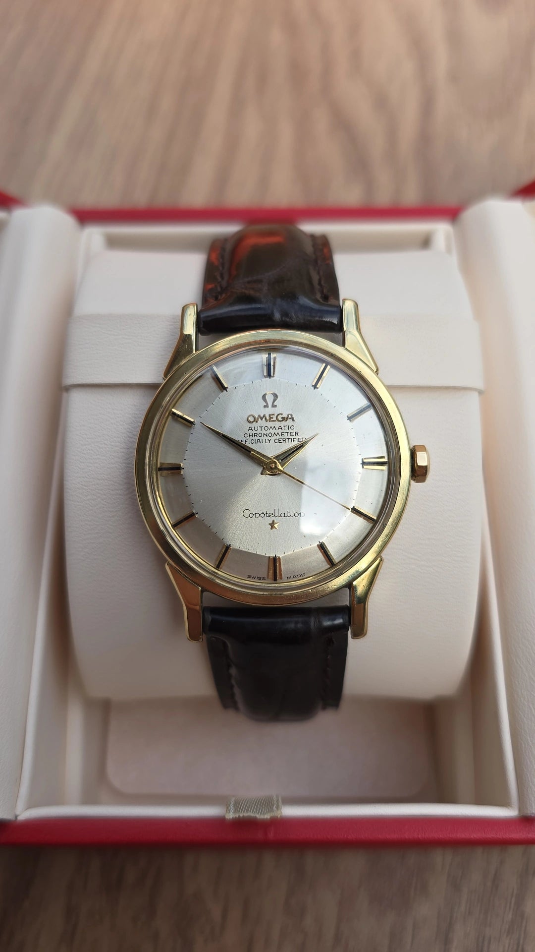 1963 Omega Constellation Pie Pan 167.005