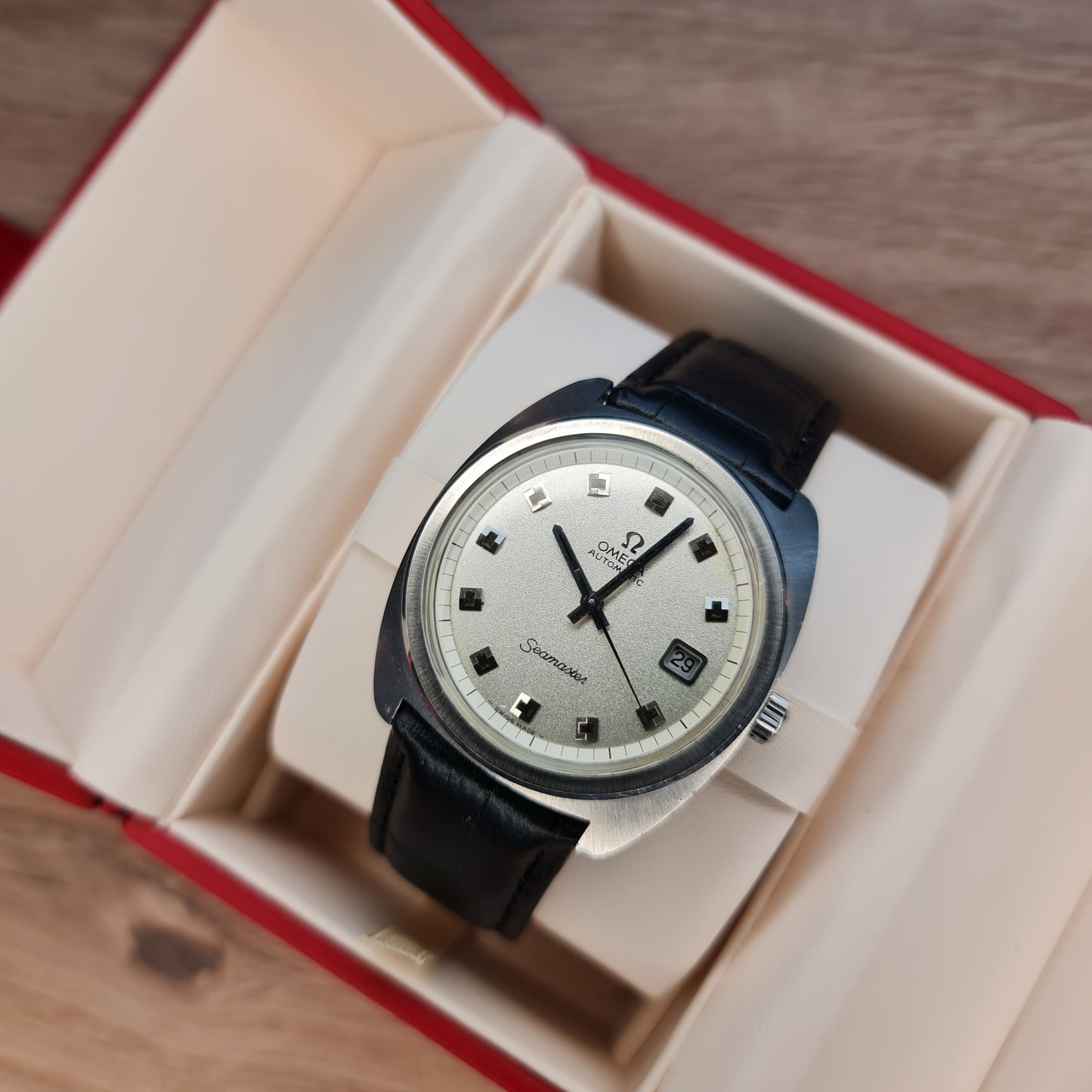 Omega Seamaster Platinum Dial