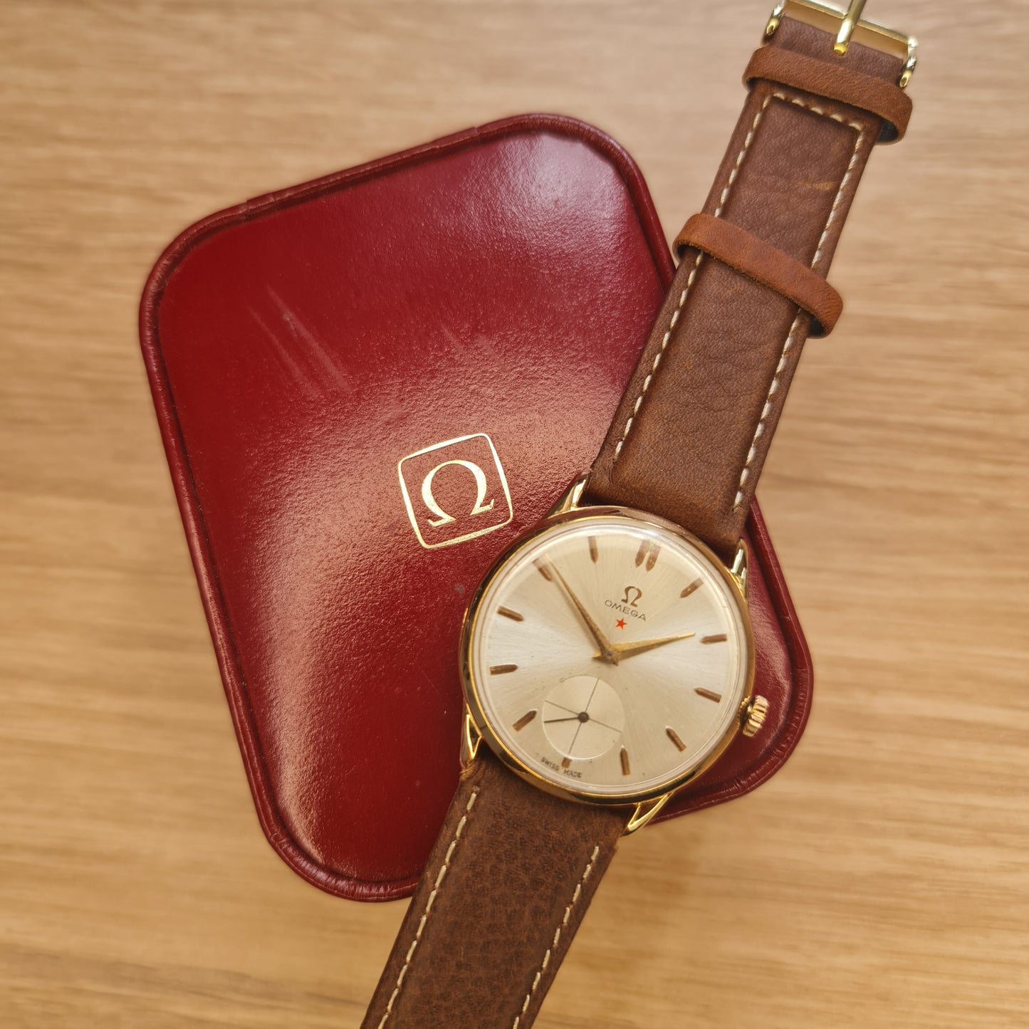 1948 Omega Teddington Red Star