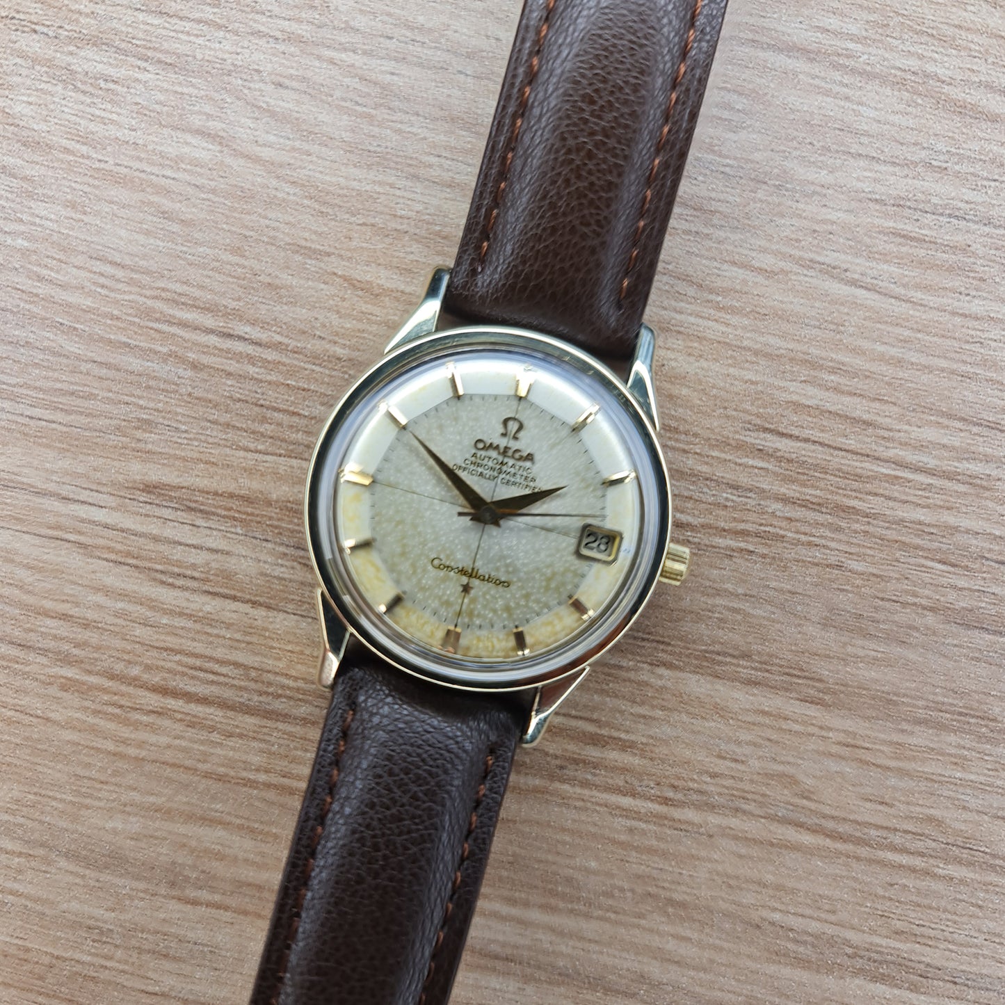 1961 Omega Pie Pan Constellation