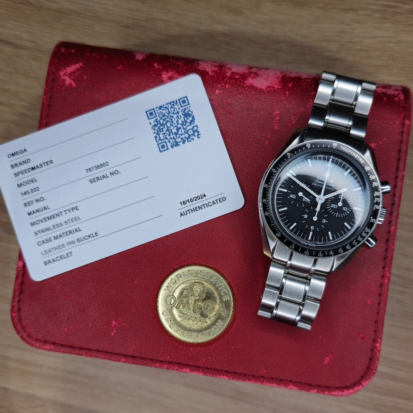 2000 Omega Speedmaster Professional 145.0022