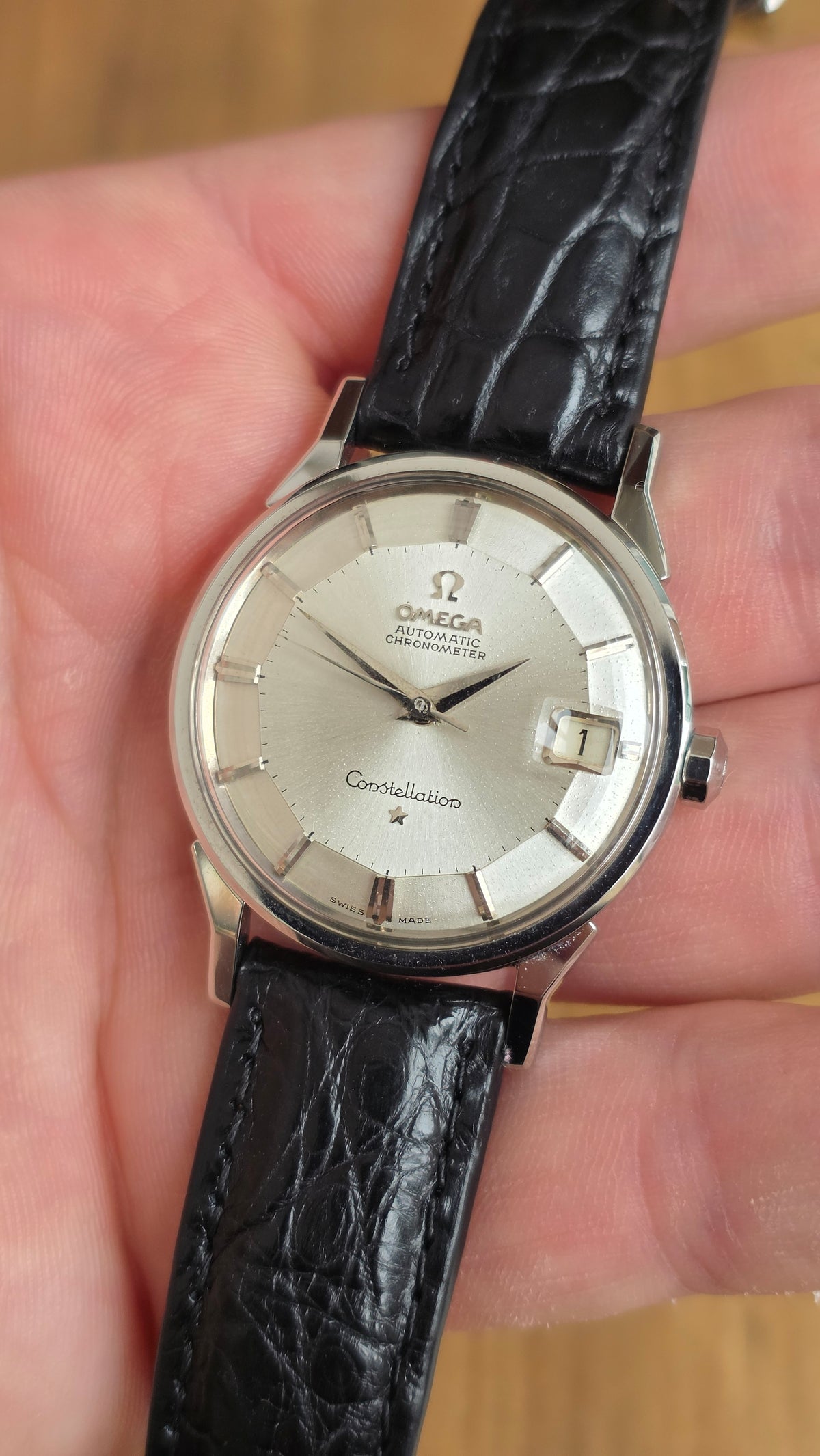 1966 Omega Constellation Pie Pan 14902 62 SC