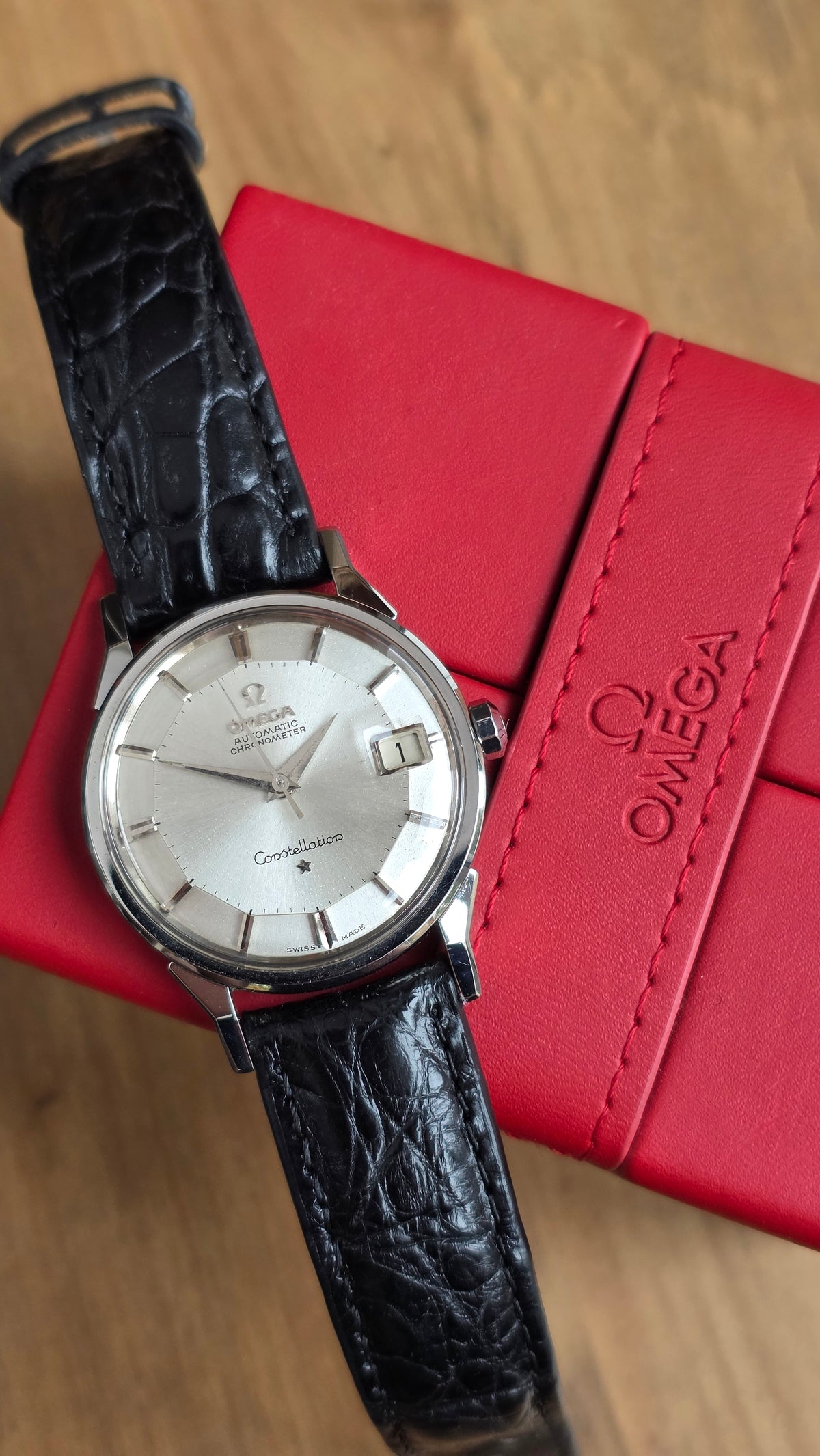 1966 Omega Constellation Pie Pan 14902 62 SC