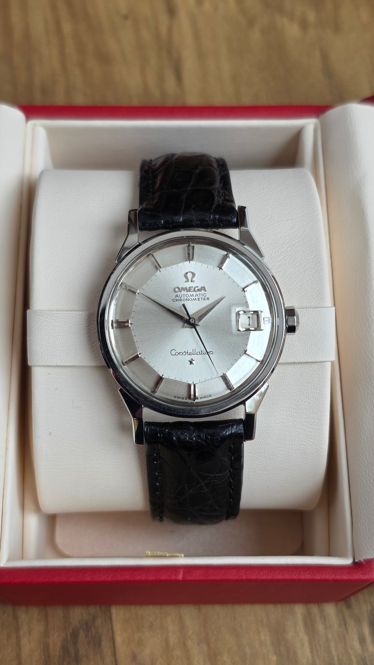 1966 Omega Constellation Pie Pan 14902 62 SC