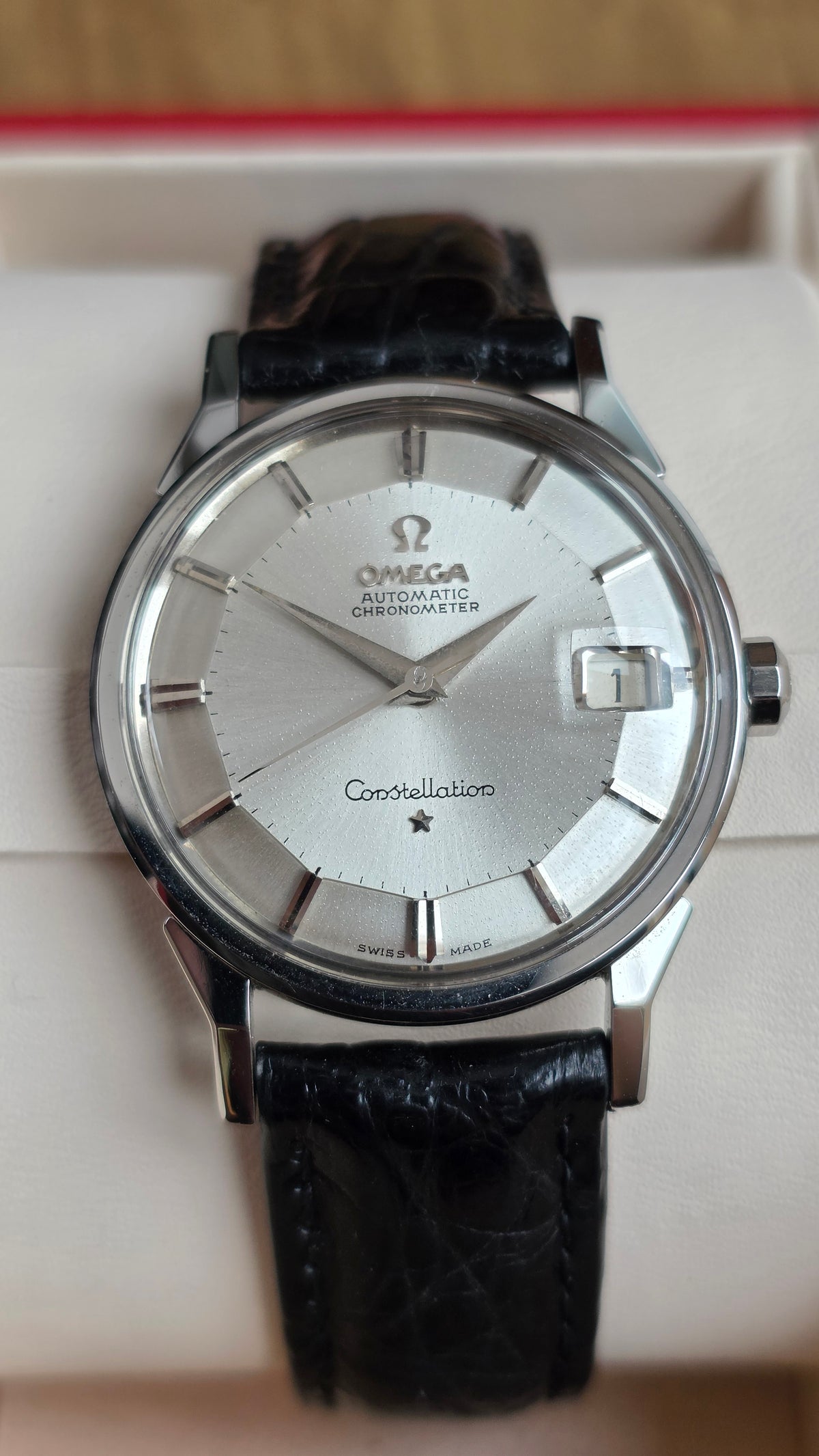1966 Omega Constellation Pie Pan 14902 62 SC