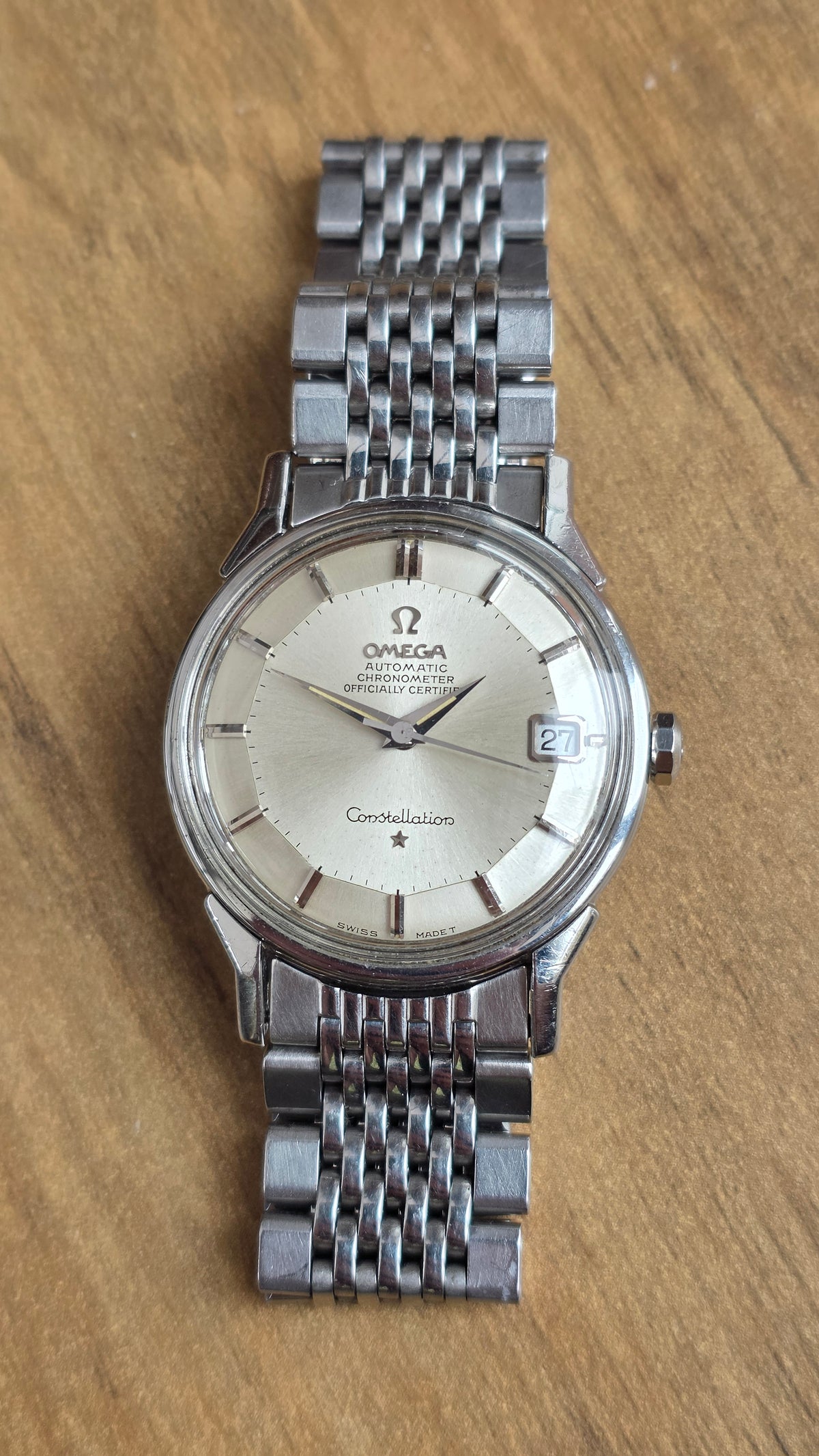 1967 Omega Constellation Pie Pan 168.005
