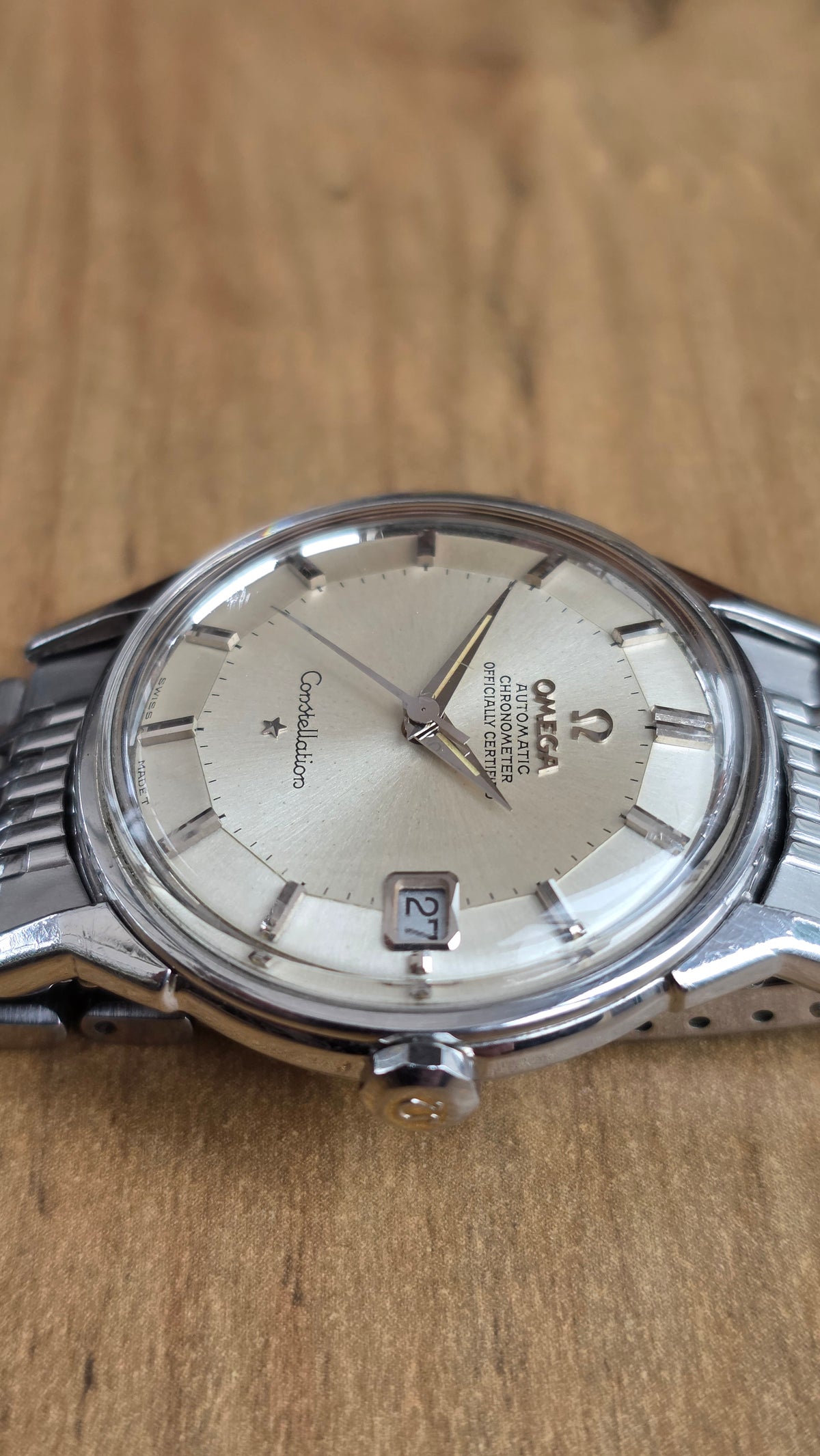 1967 Omega Constellation Pie Pan 168.005