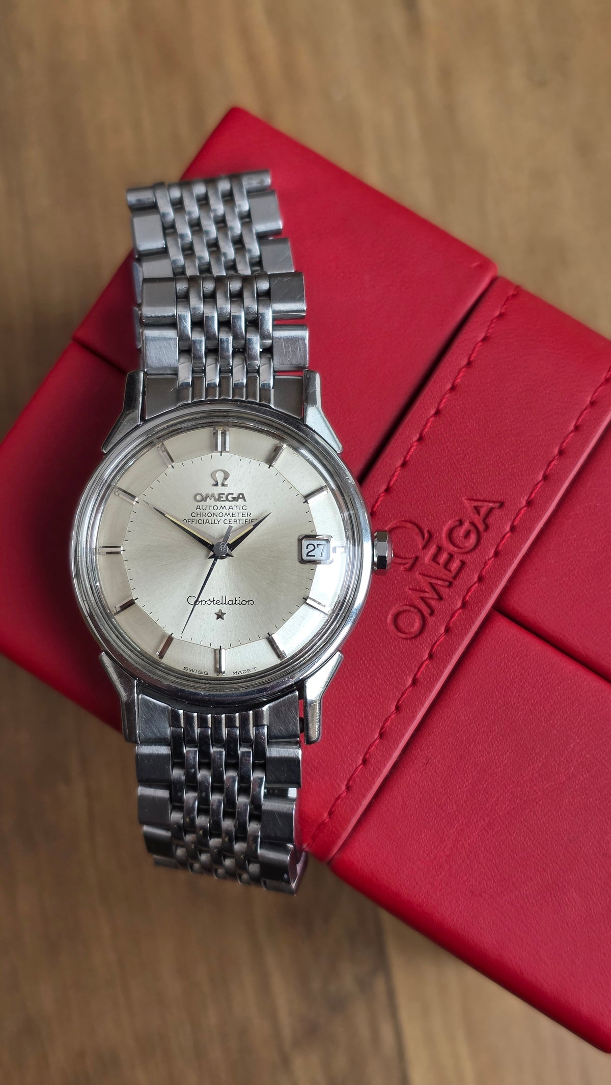 1967 Omega Constellation Pie Pan 168.005