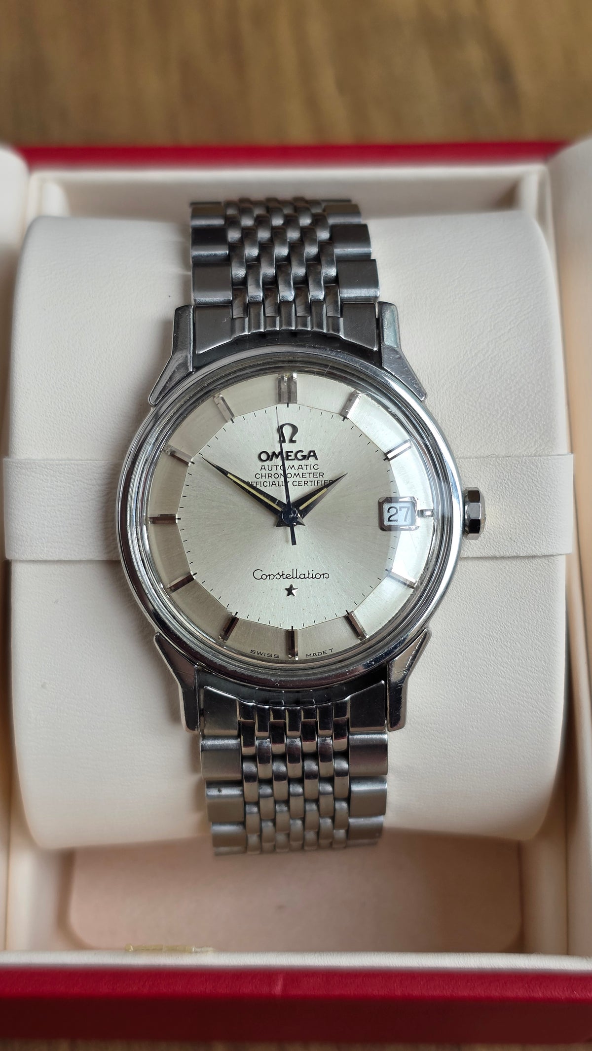 1967 Omega Constellation Pie Pan 168.005