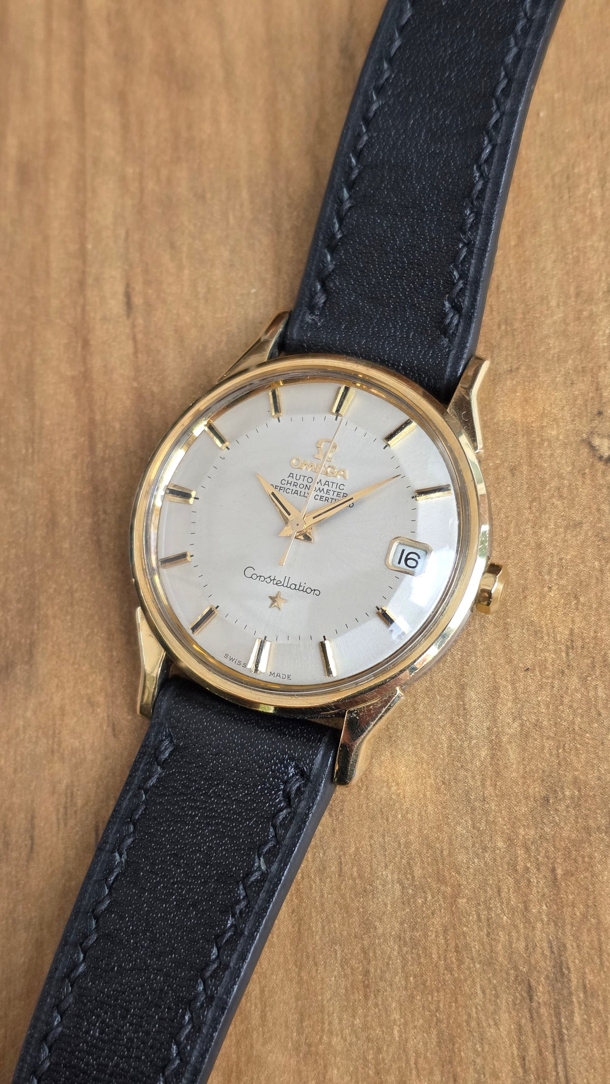 1966 Omega Constellation Pie Pan 168.005