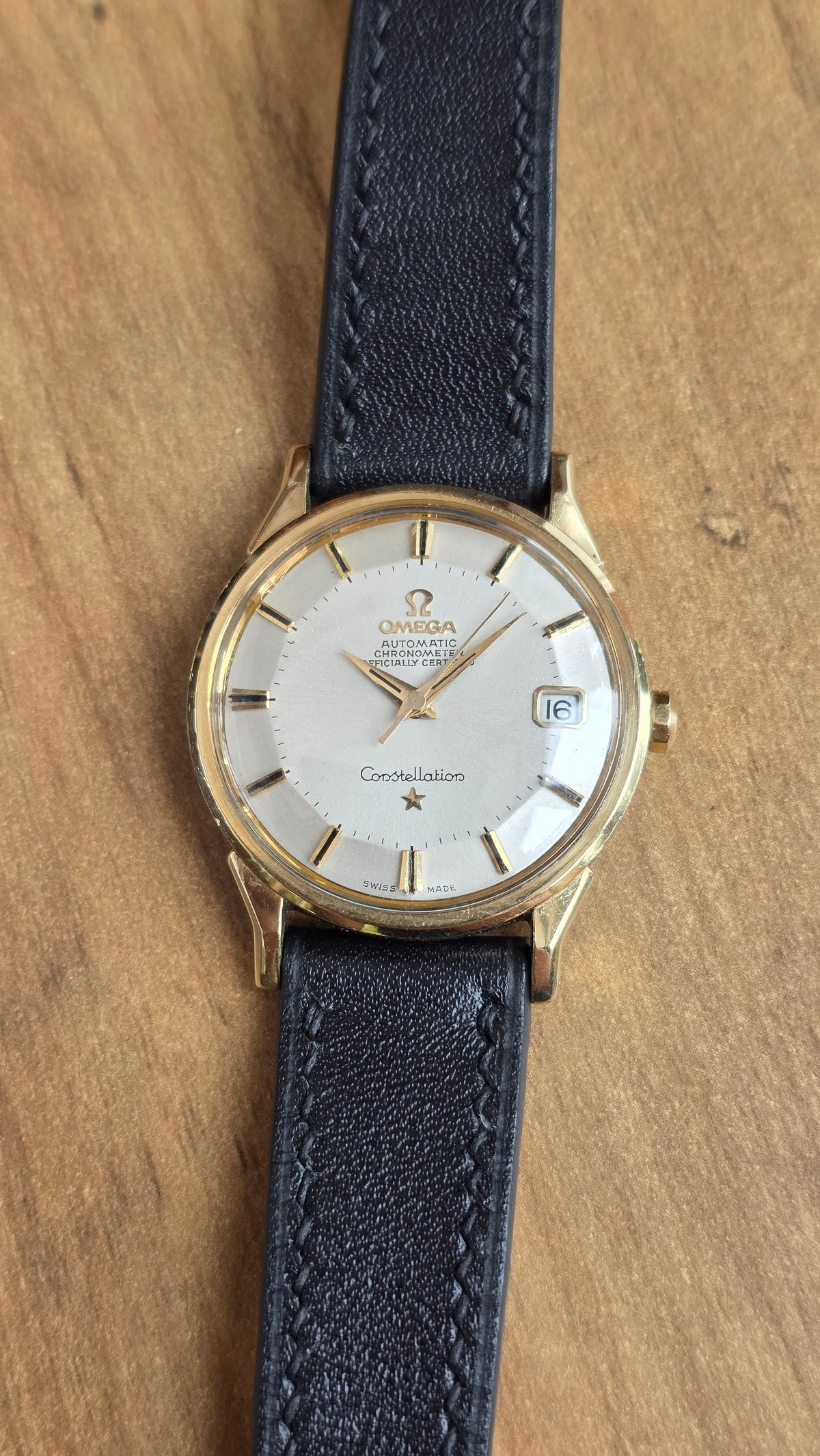1966 Omega Constellation Pie Pan 168.005