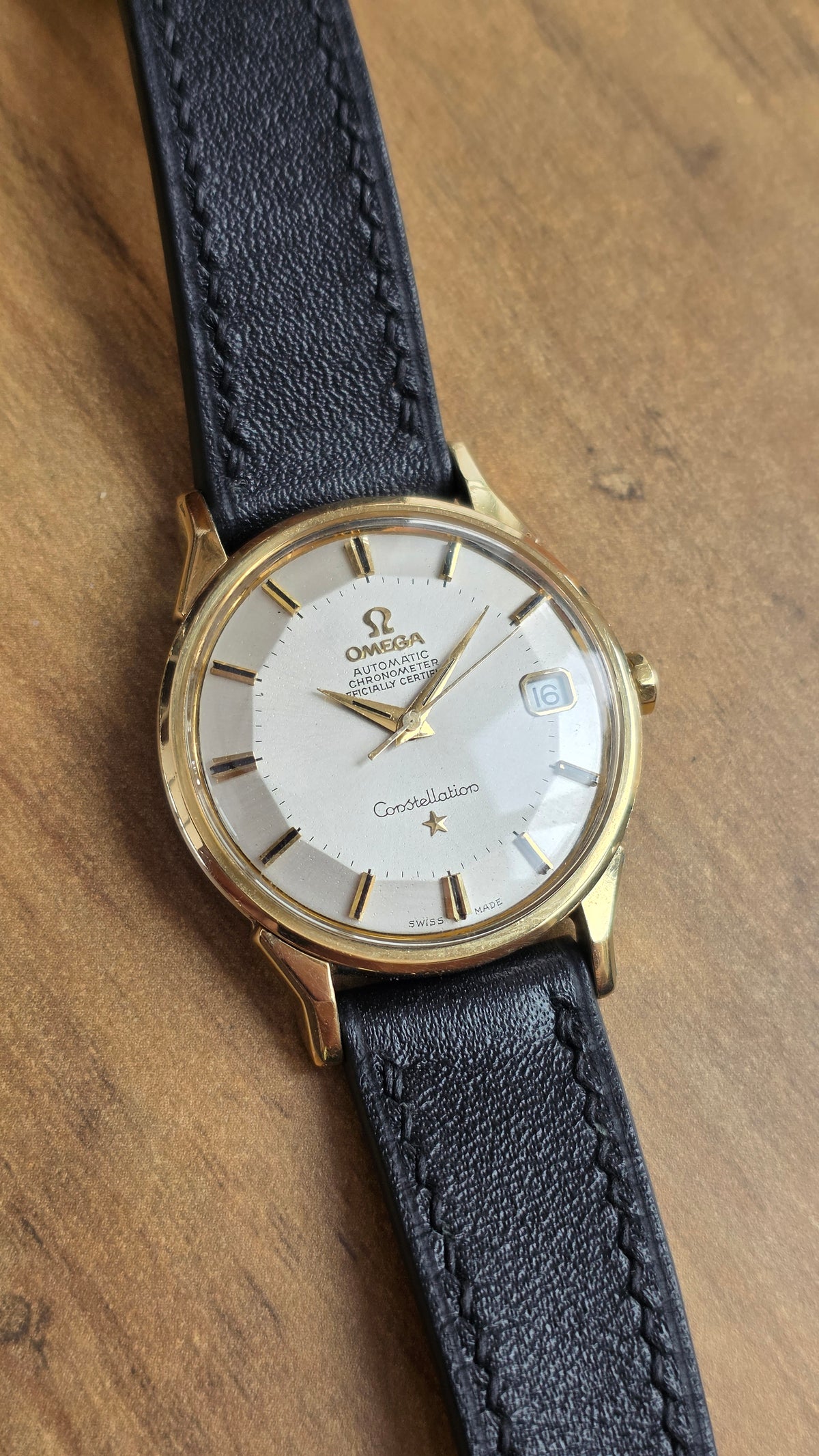 1966 Omega Constellation Pie Pan 168.005