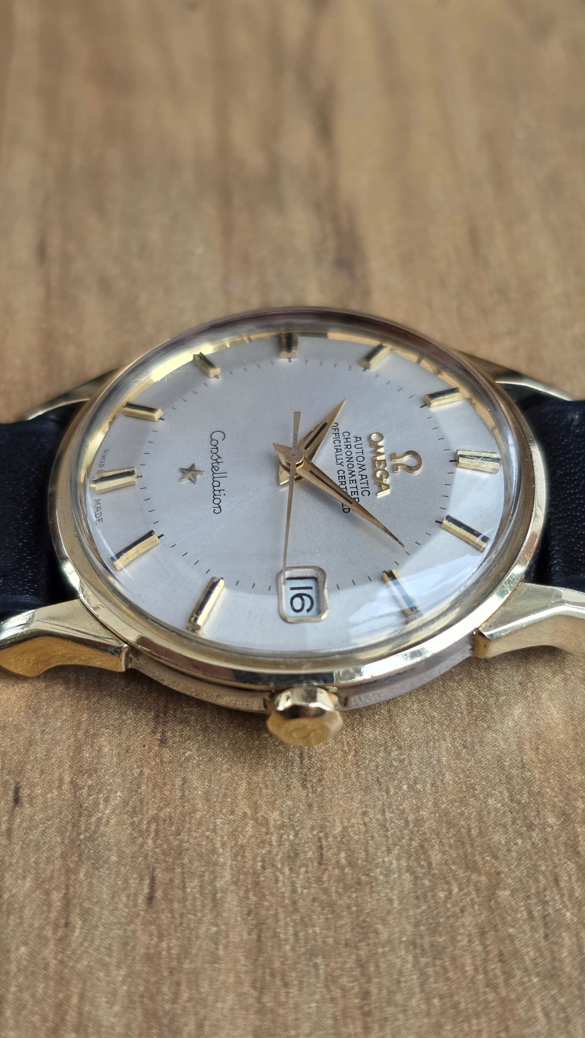 1966 Omega Constellation Pie Pan 168.005