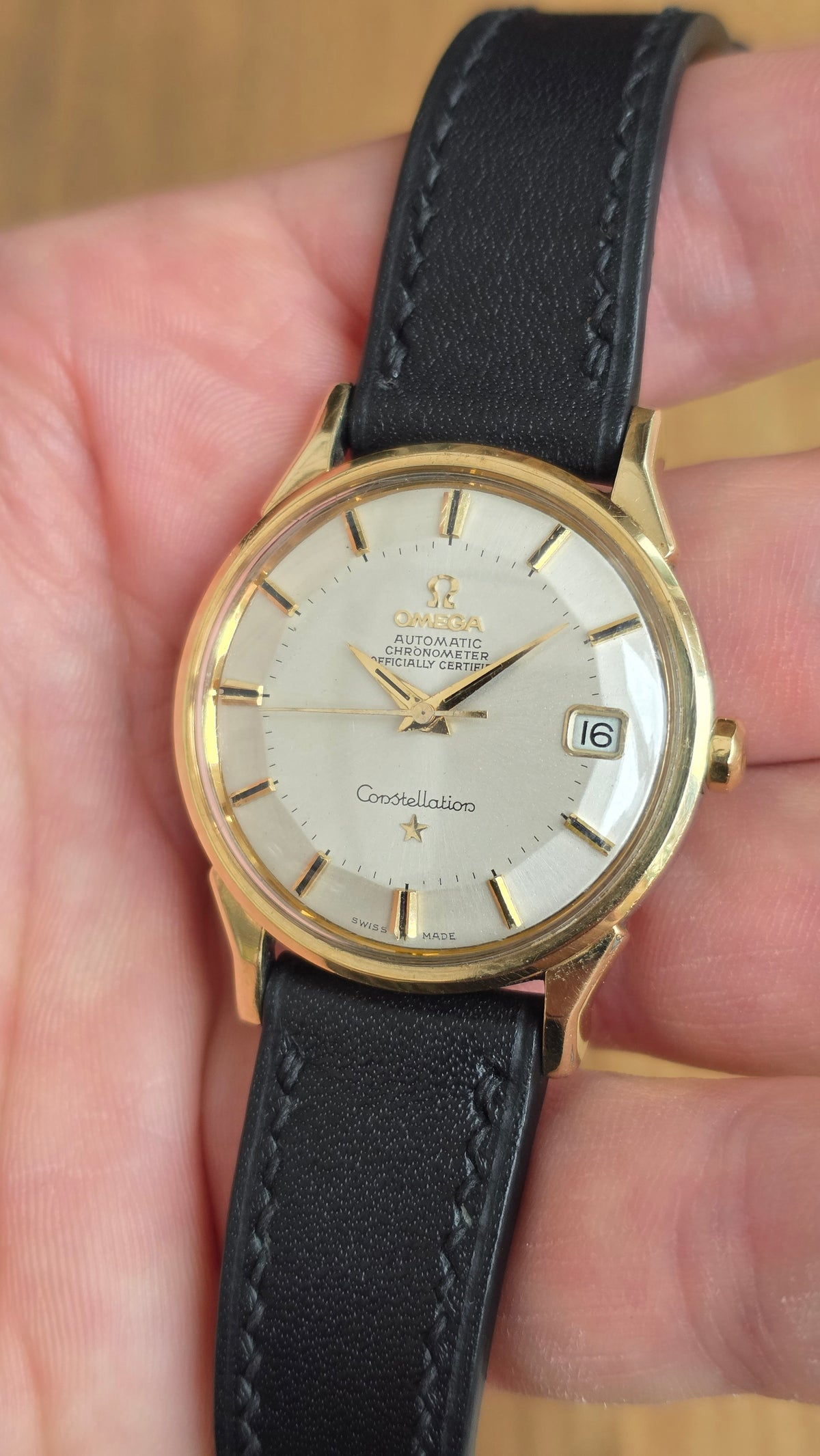 1966 Omega Constellation Pie Pan 168.005