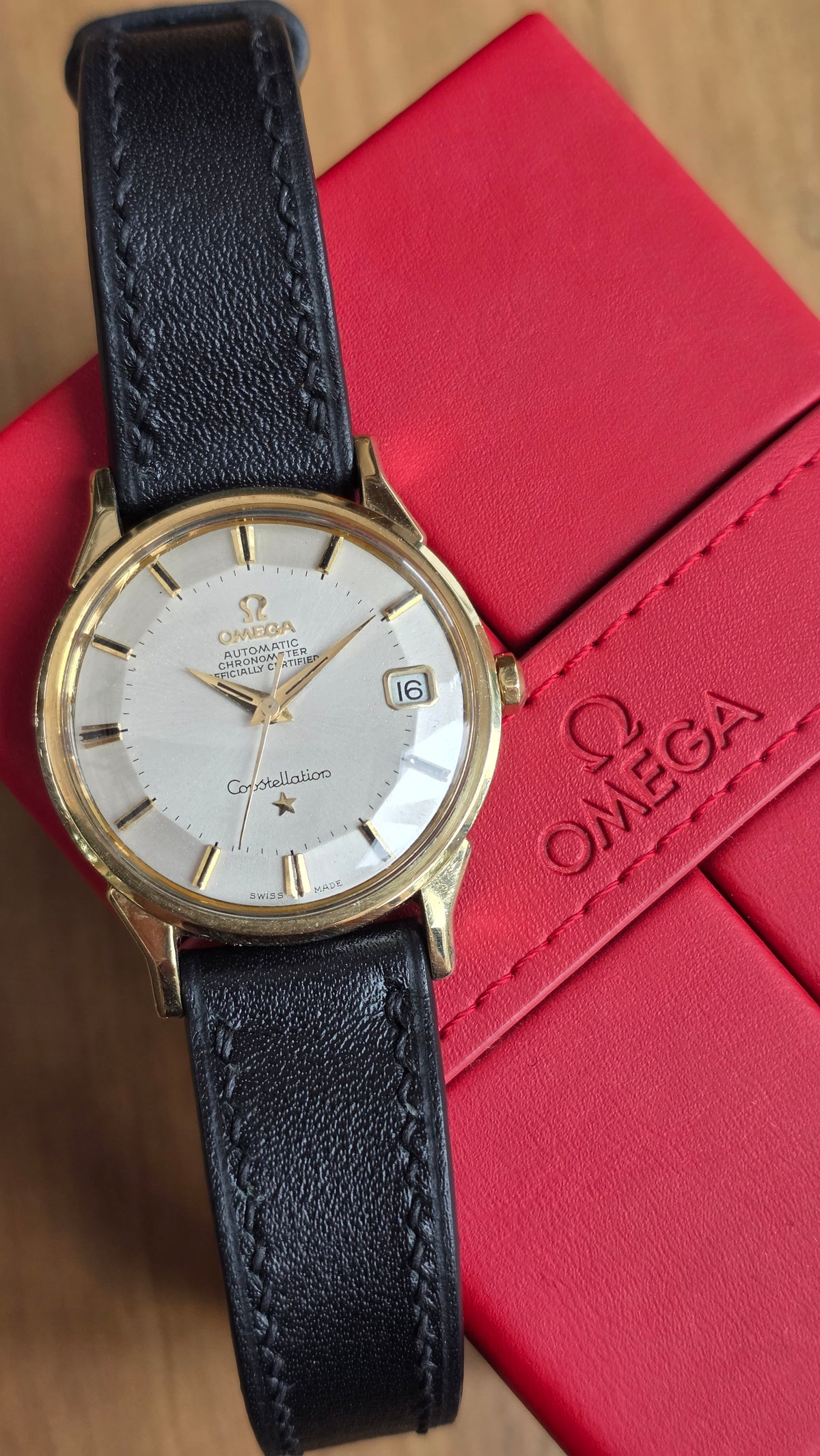 1966 Omega Constellation Pie Pan 168.005