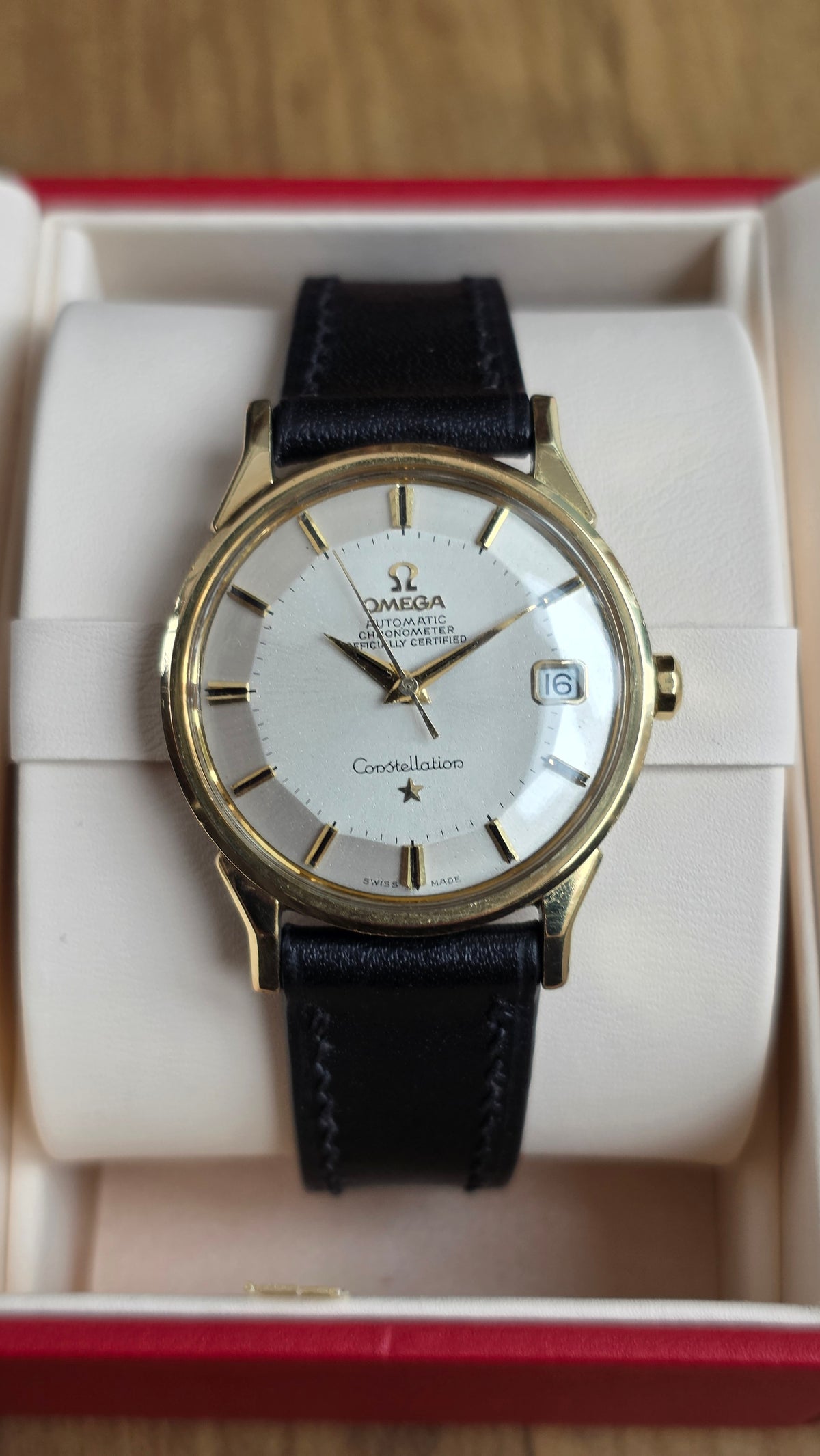 1966 Omega Constellation Pie Pan 168.005