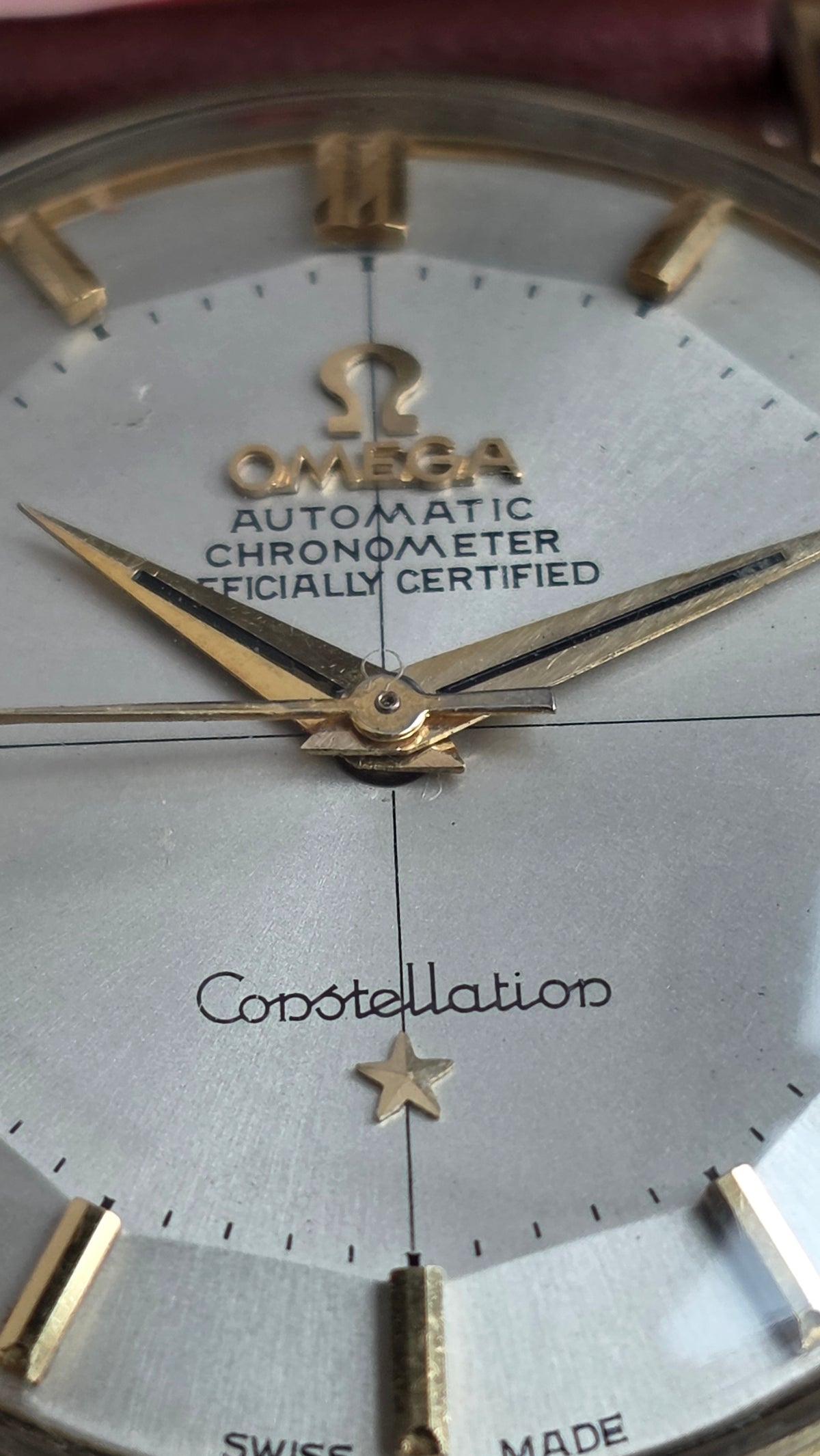1959 Omega Constellation Pie Pan 14393