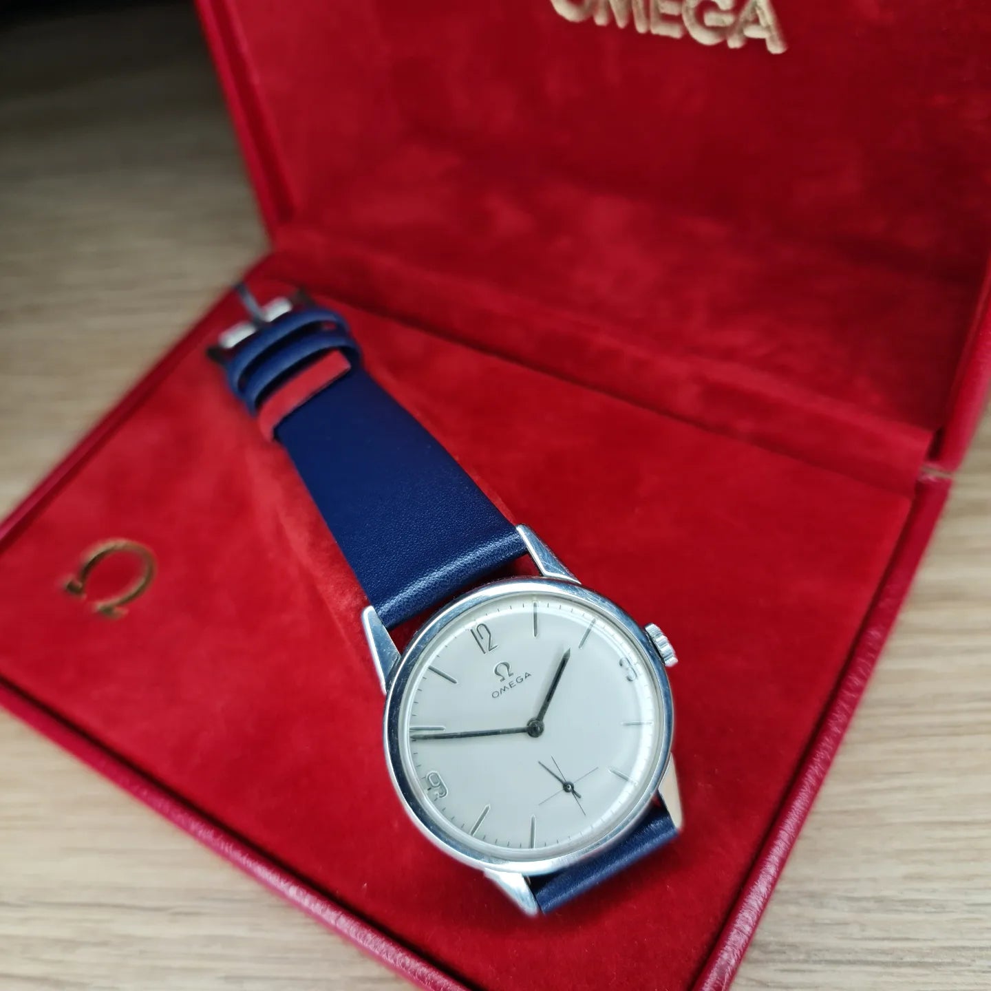 Omega Small Seconds Arabic Dial