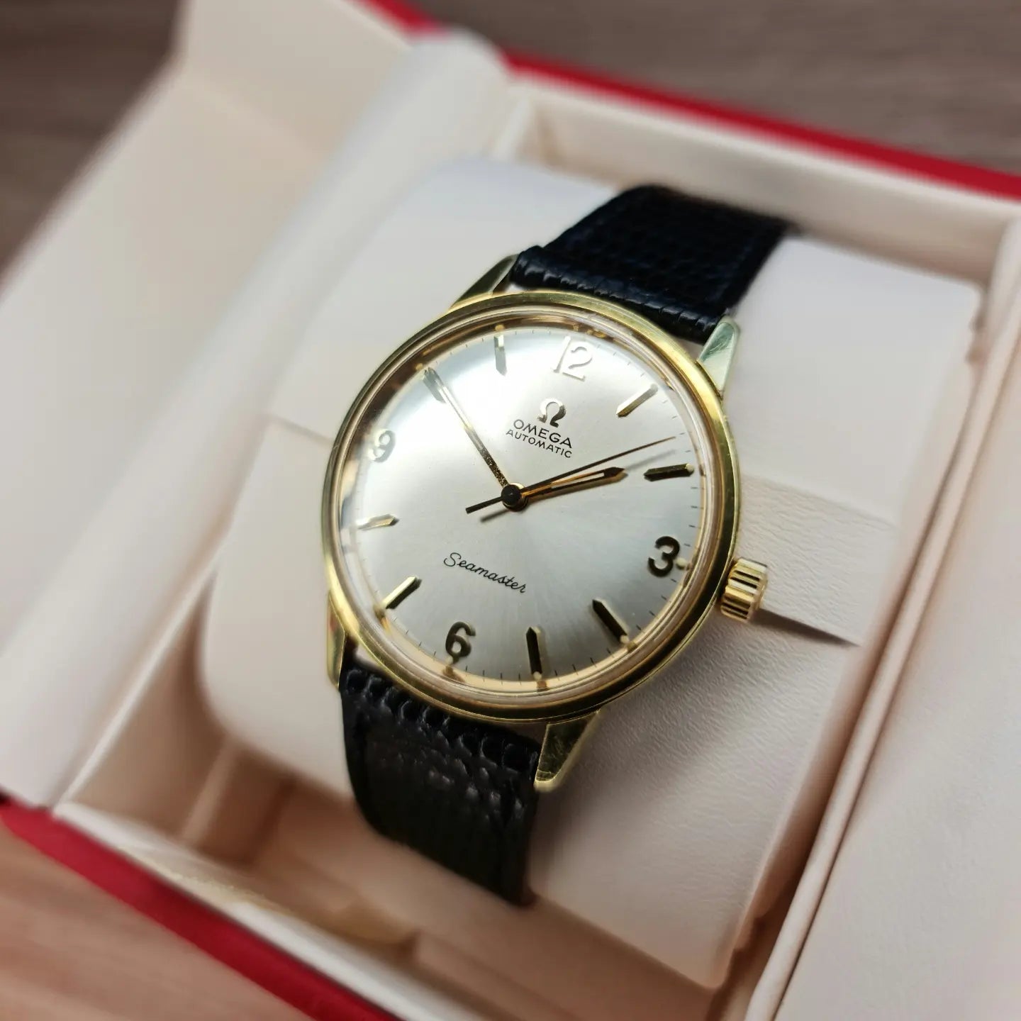 1964 Omega Seamaster White Dial