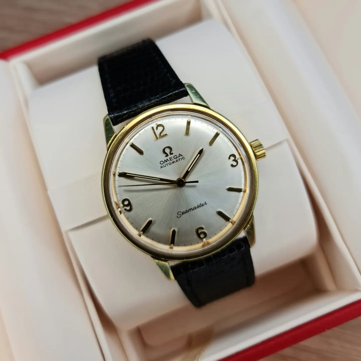 1964 Omega Seamaster White Dial