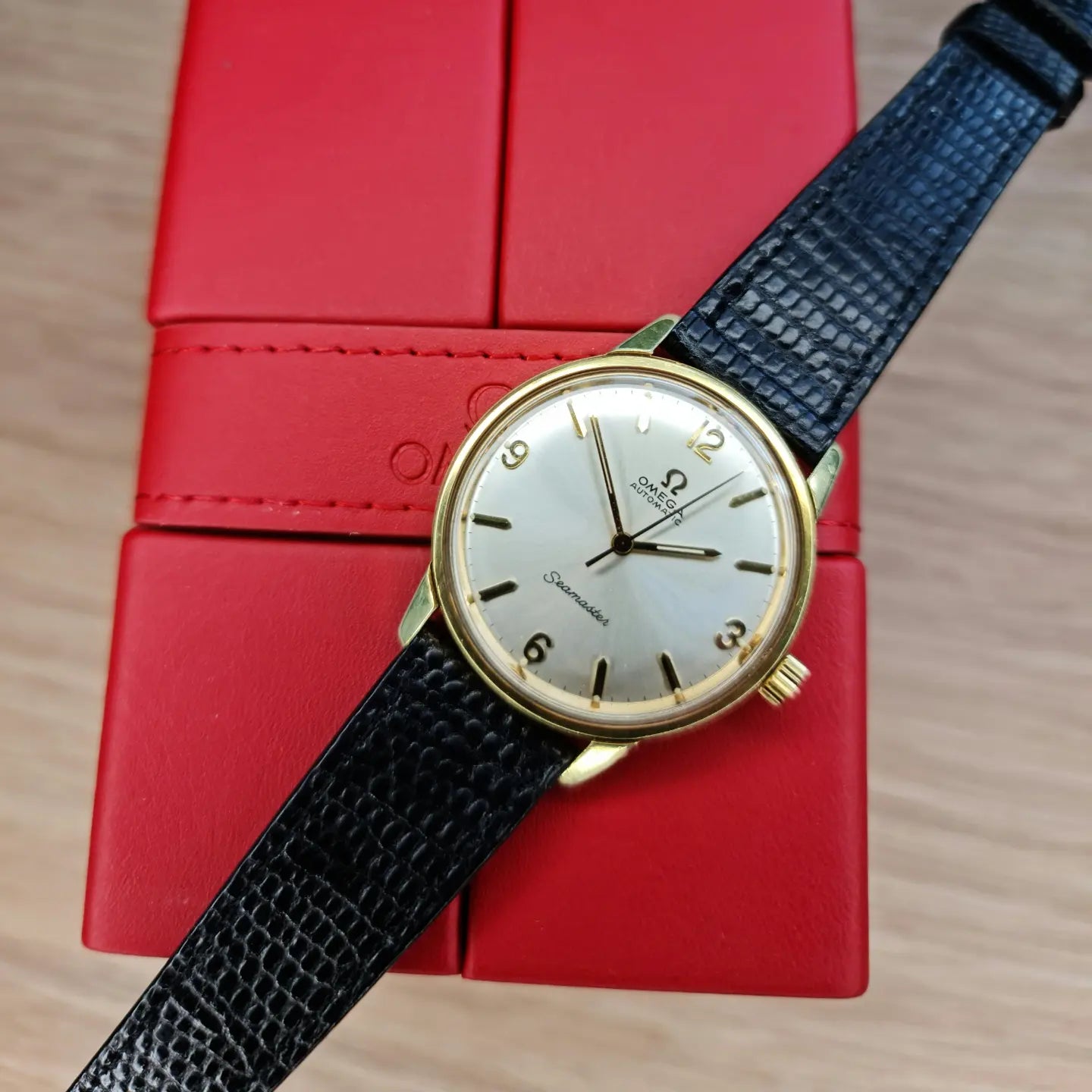 1964 Omega Seamaster White Dial