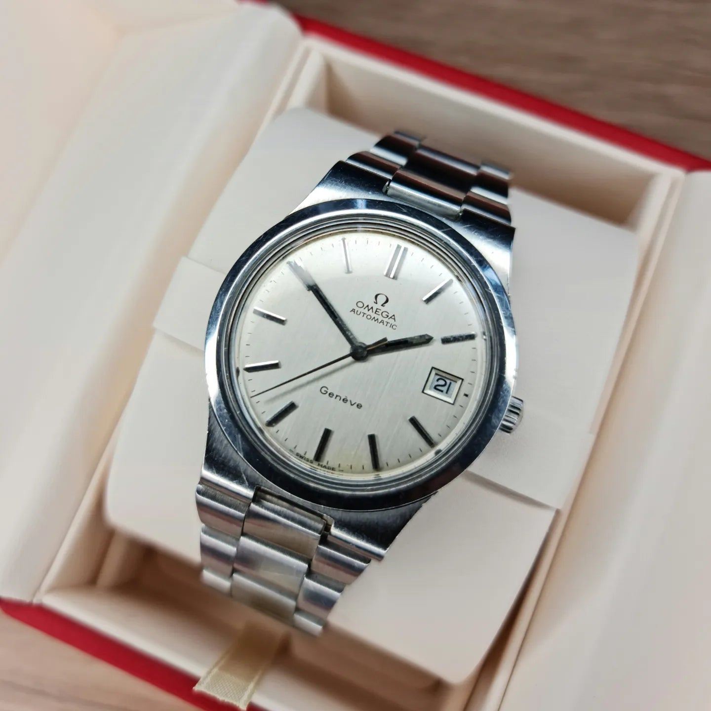 1973 Omega Genève Stainless Bracelet