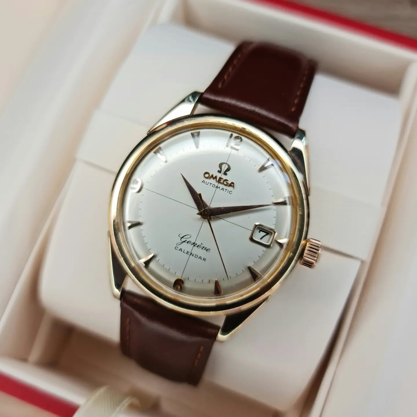 1958 Omega Genève Two Tone, Cross Hair