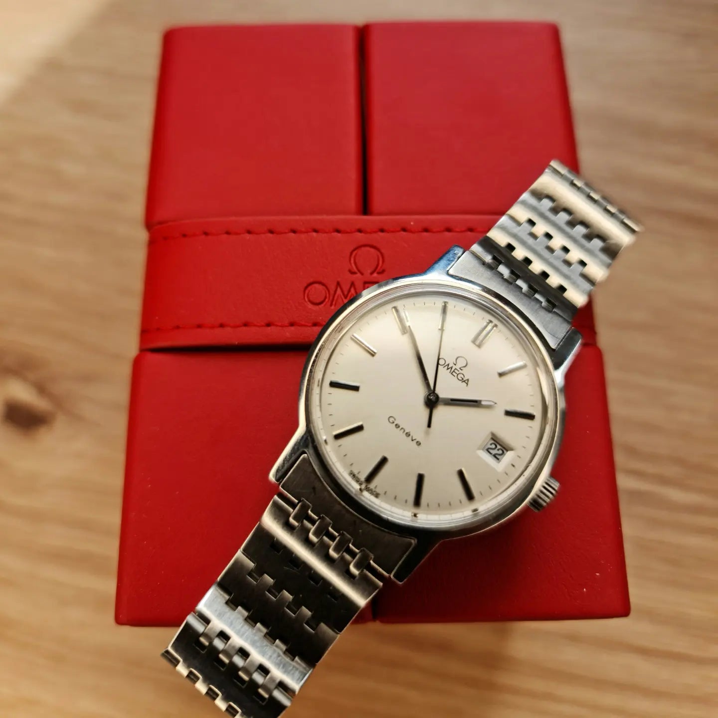 1972 Omega Genève Stainless Bracelet