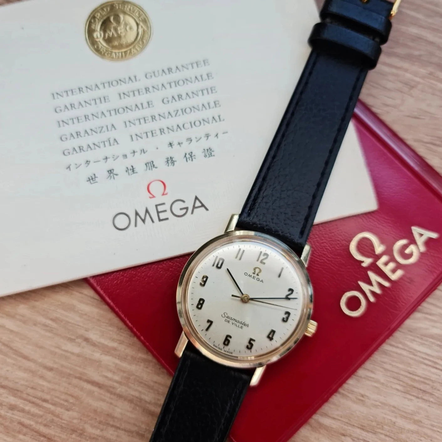 1965 Omega Seamaster DeVille 9ct Gold