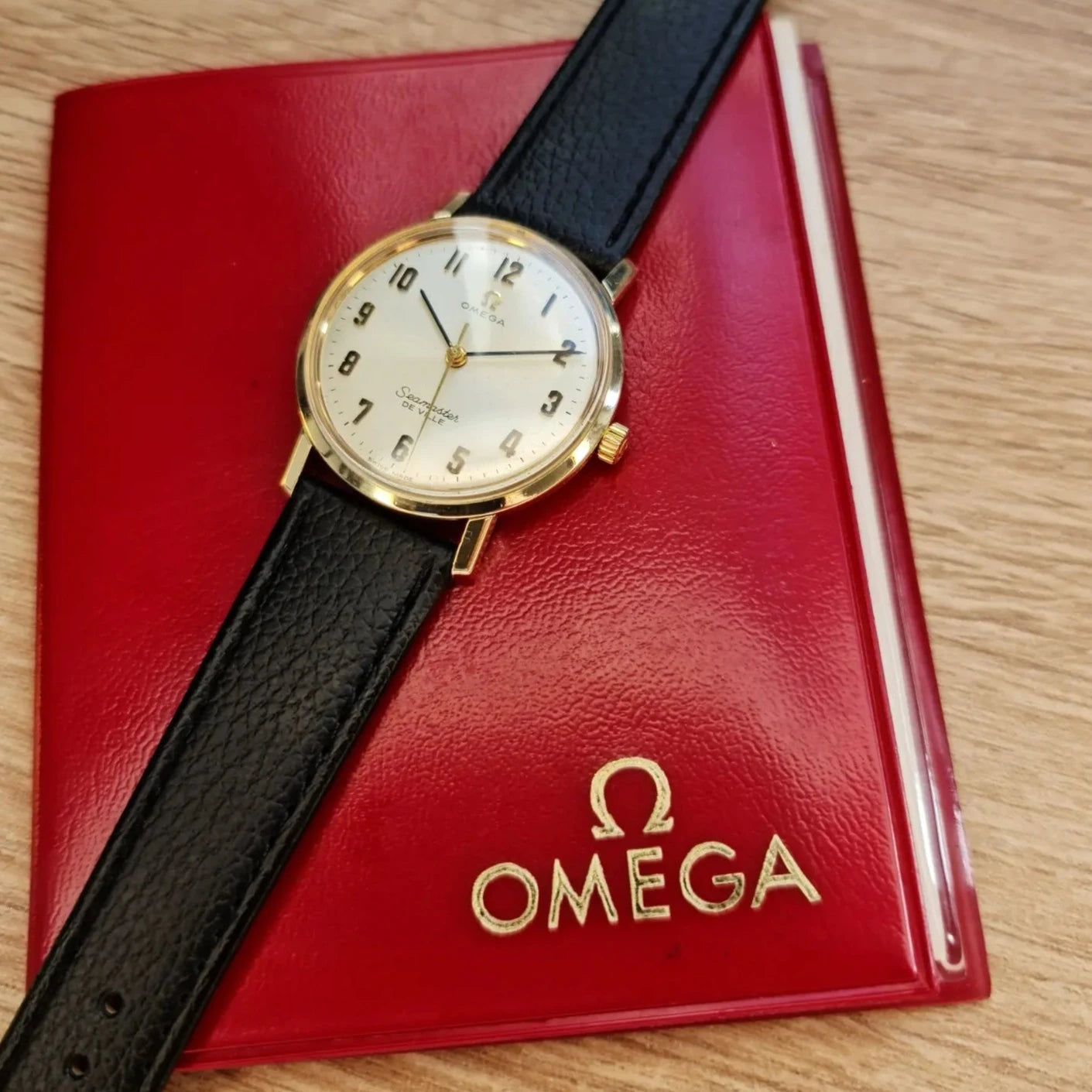 1965 Omega Seamaster DeVille 9ct Gold