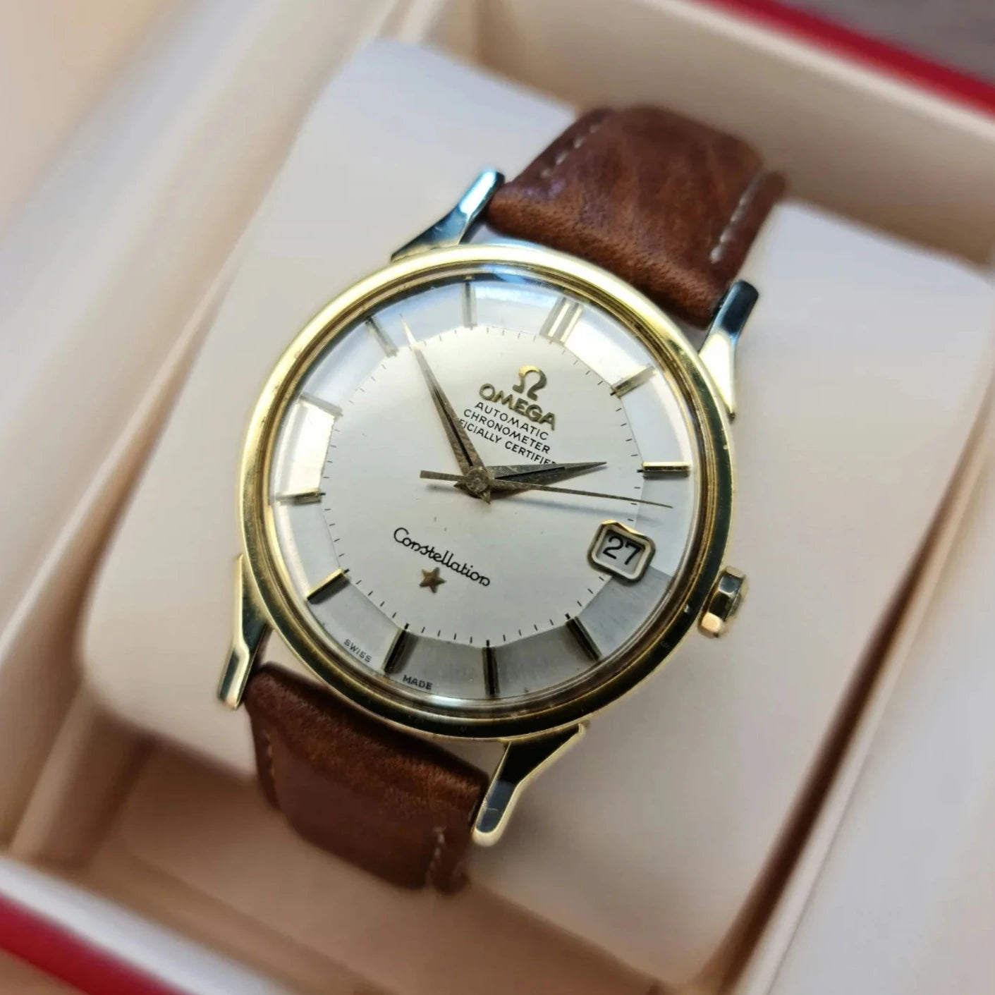 1963 Omega Constellation Pie Pan