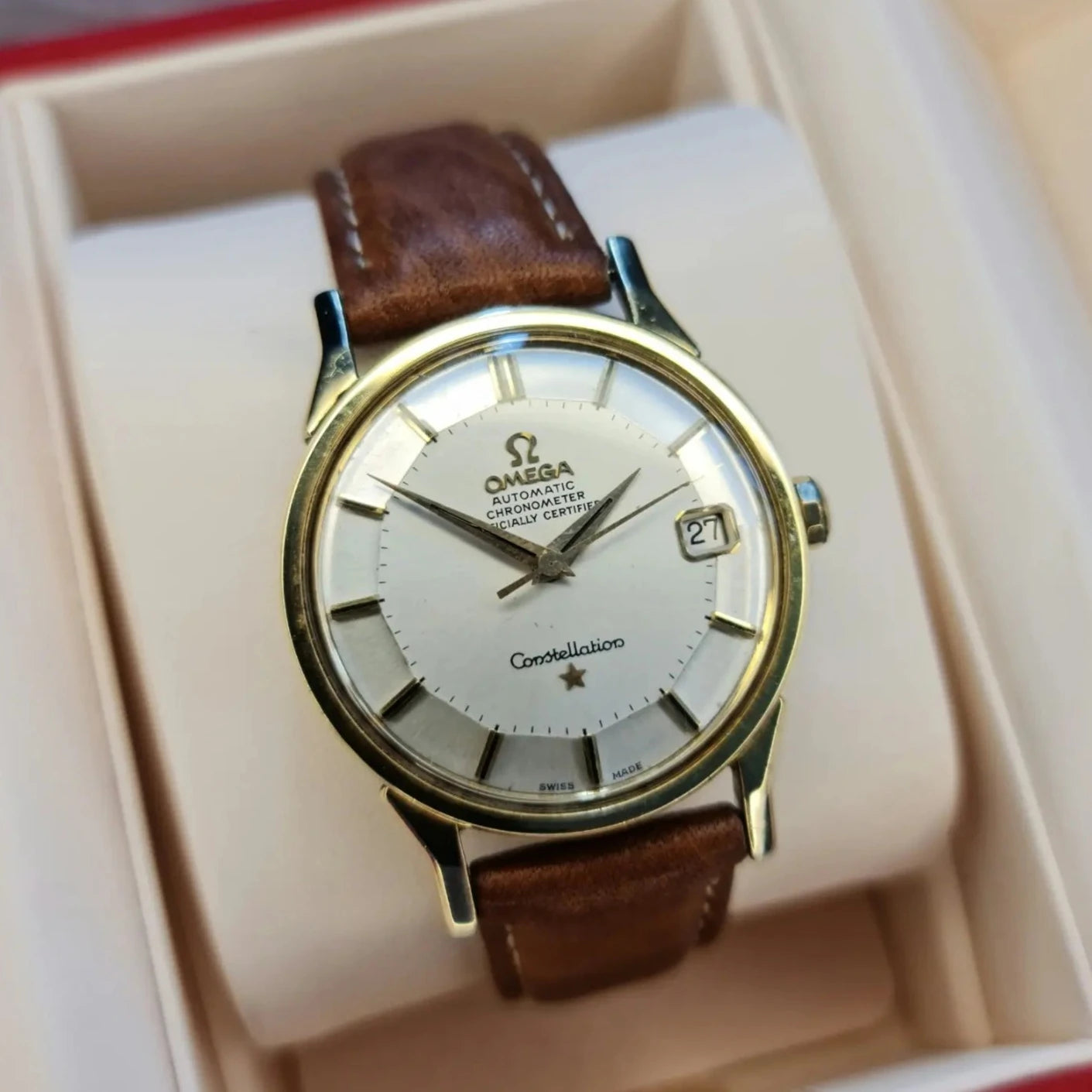 1963 Omega Constellation Pie Pan