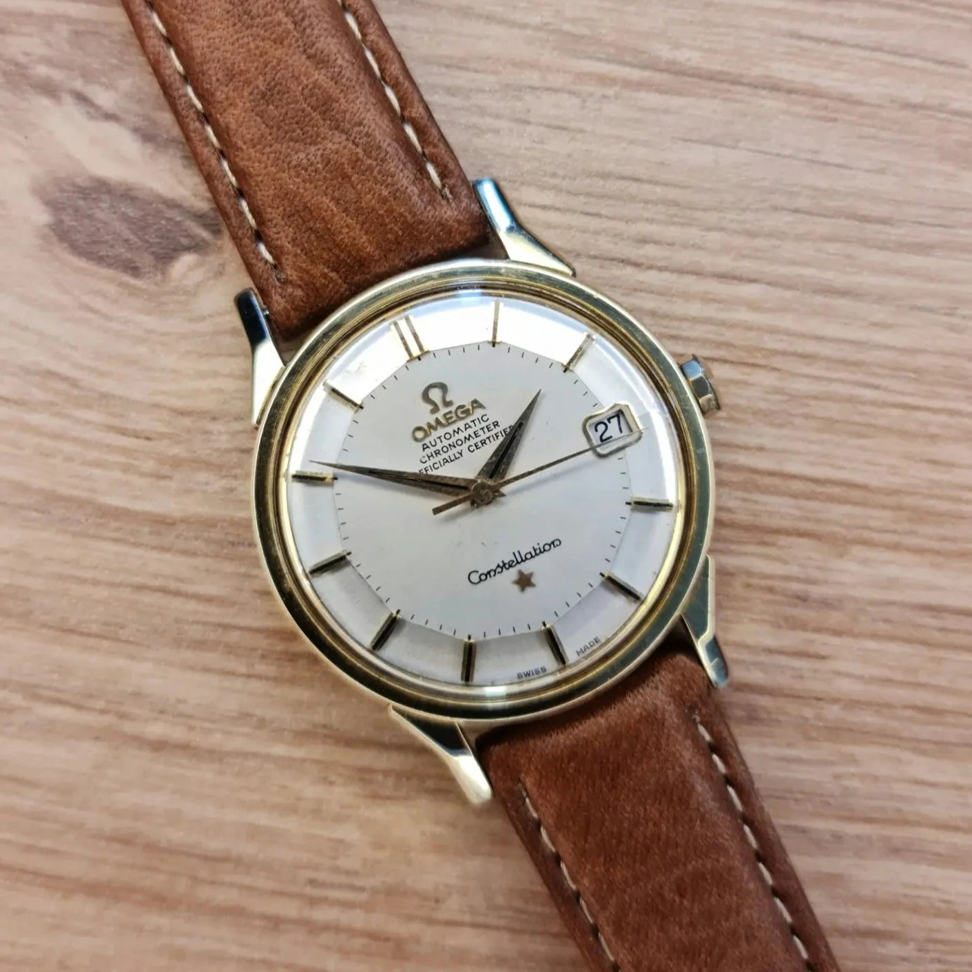 1963 Omega Constellation Pie Pan