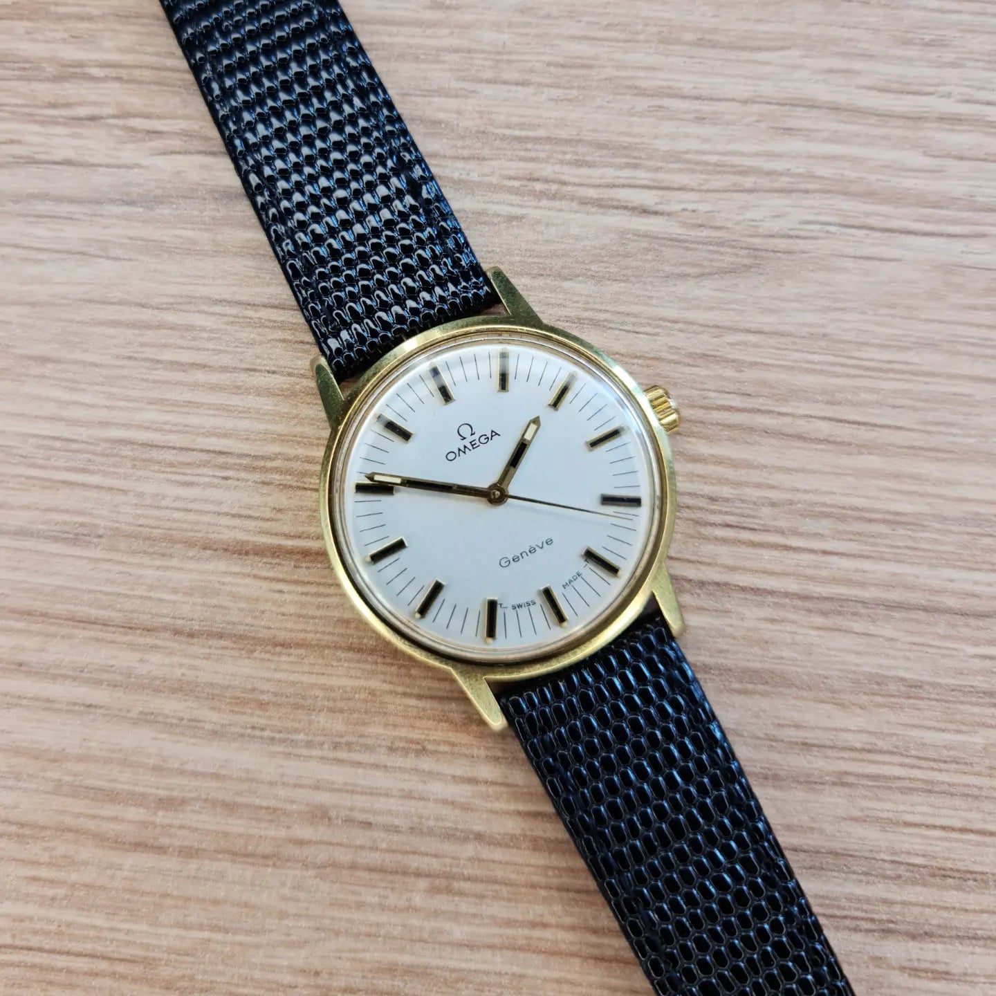 1970 Omega Genève Track Dial