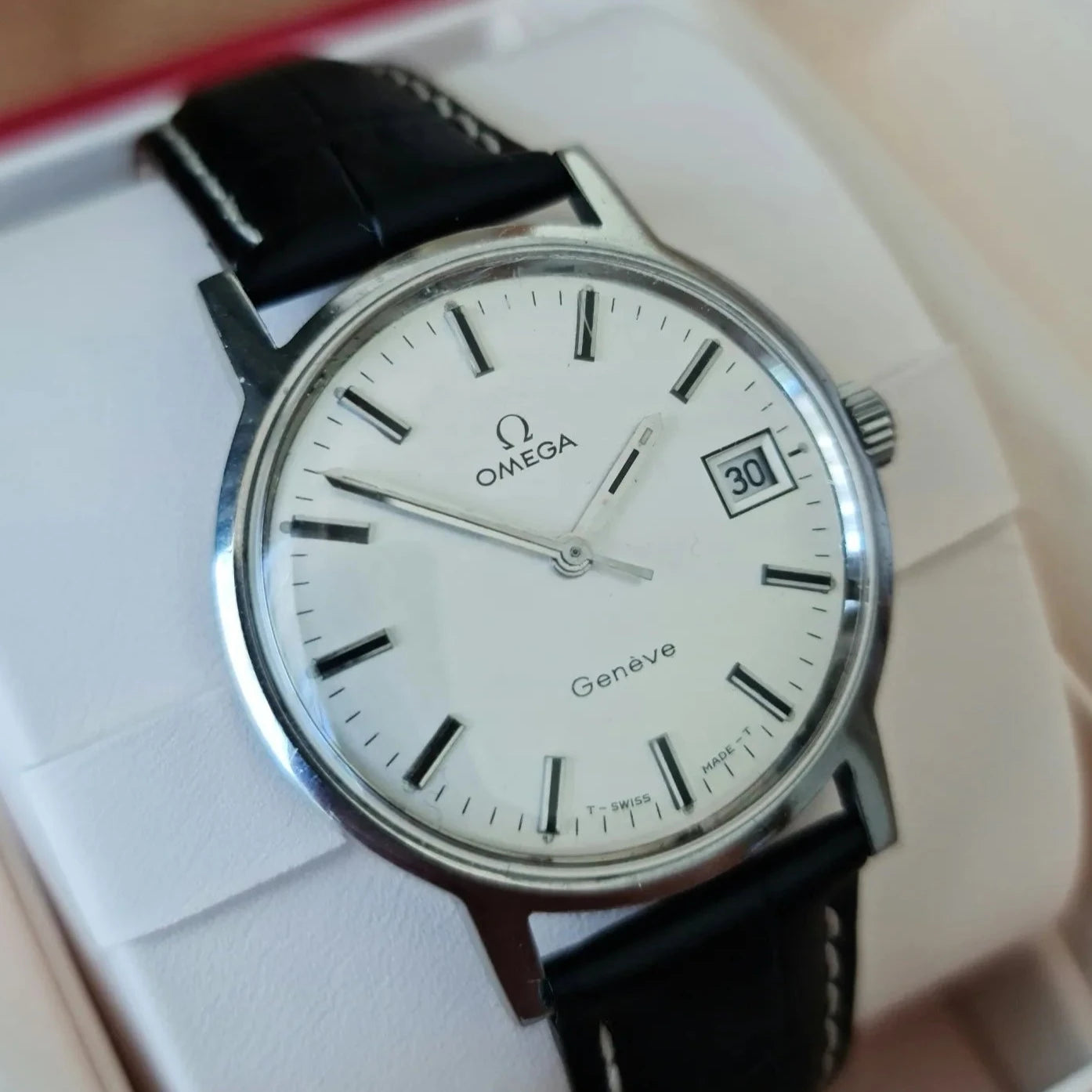 1970 Omega Genève Track Dial