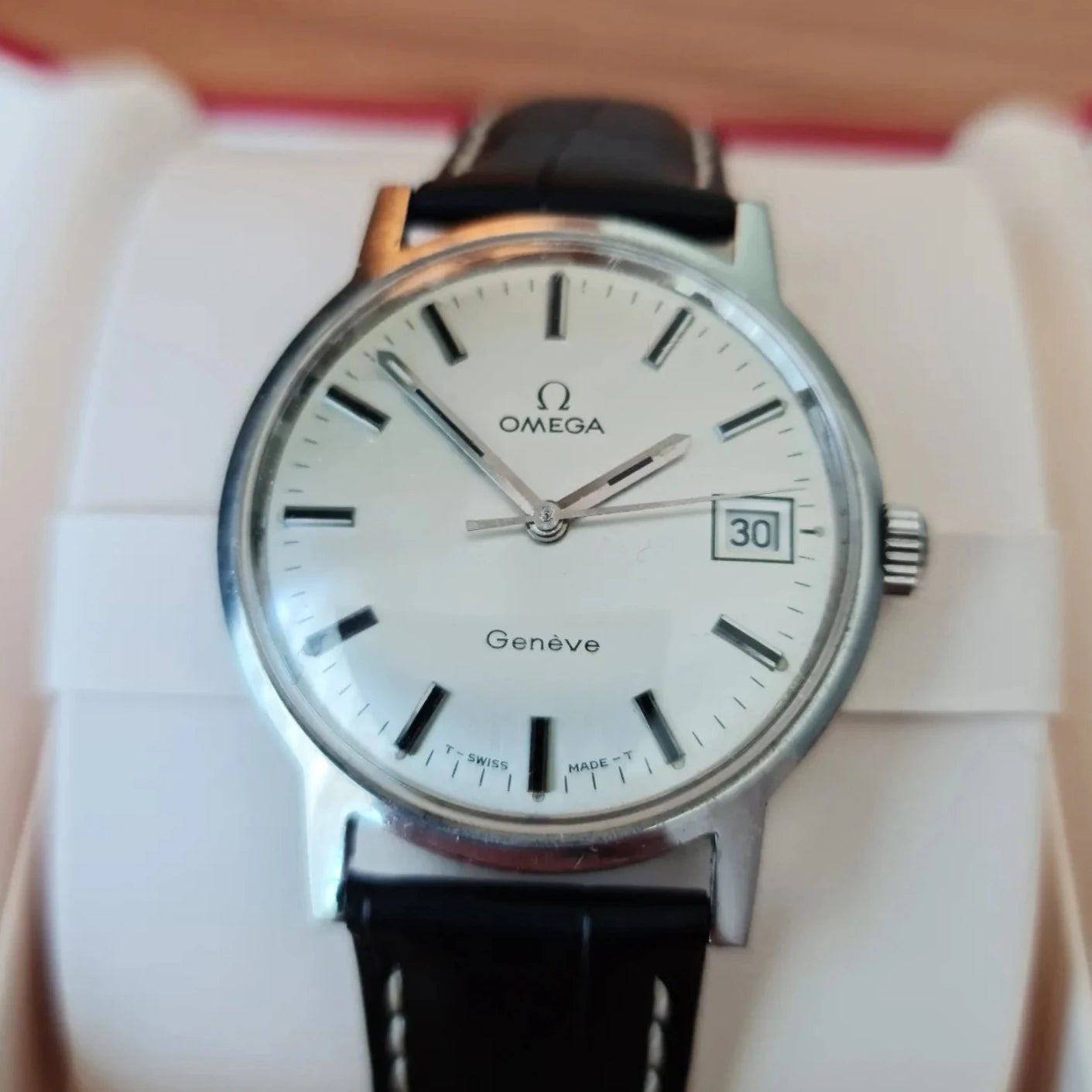 1970 Omega Genève Track Dial