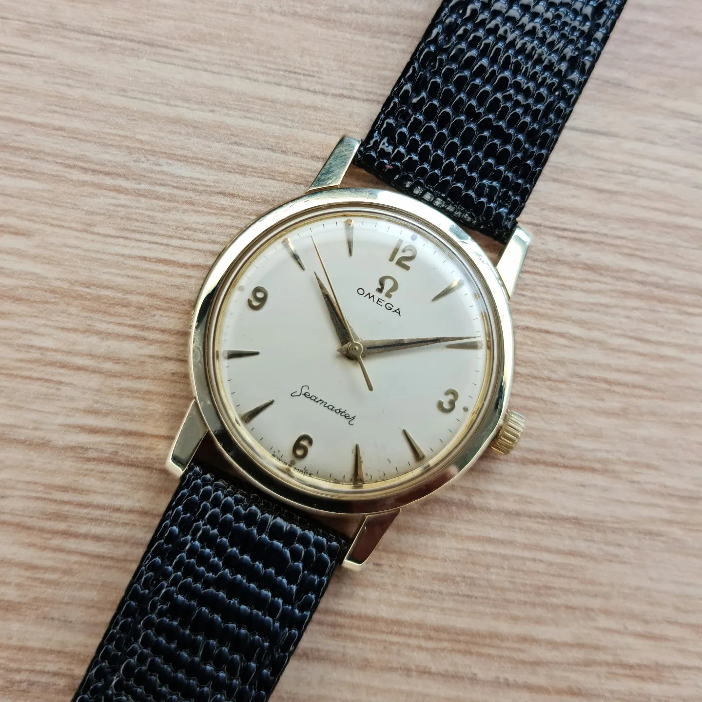 1958 Omega Seamaster 9ct