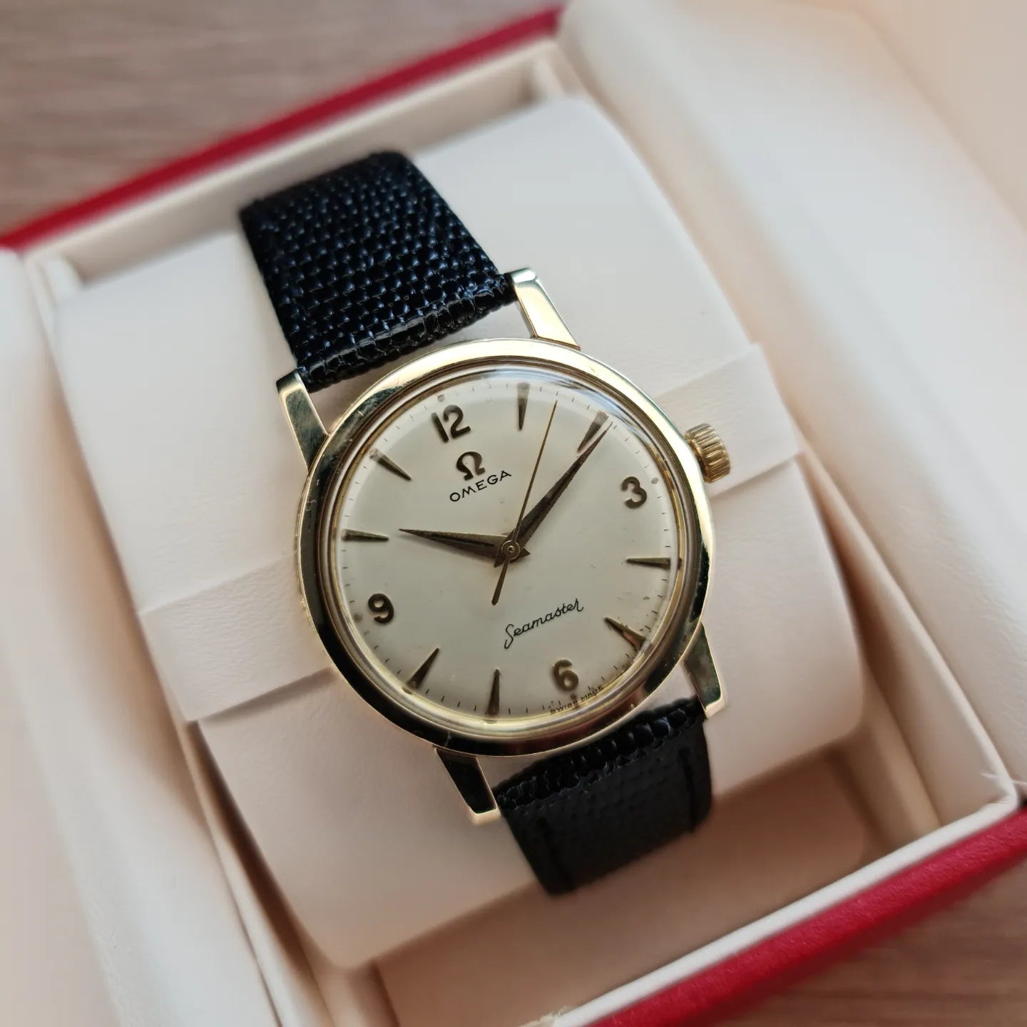 1958 Omega Seamaster 9ct
